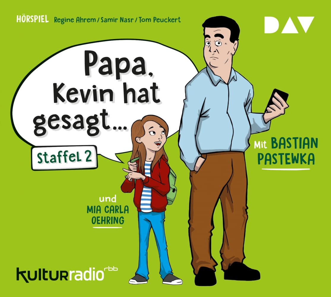 "Papa, Kevin hat gesagt…" Staffel 2: Hörspiel mit Bastian Pastewka u.a. (1 CD) (Papa, Kevin hat gesagt – Reihe) Humour & Satire