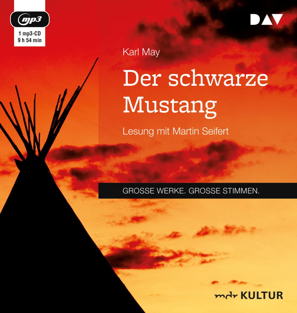 Der schwarze Mustang: Lesung mit Martin Seifert (1 mp3-CD) Contemporary literature