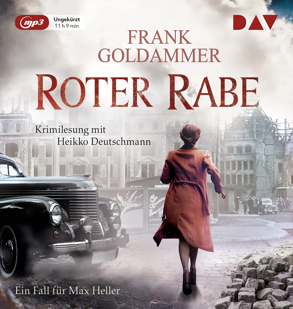 Roter Rabe. Ein Fall für Max Heller: Ungekürzte Lesung mit Heikko Deutschmann (1 mp3-CD) Historical Fiction