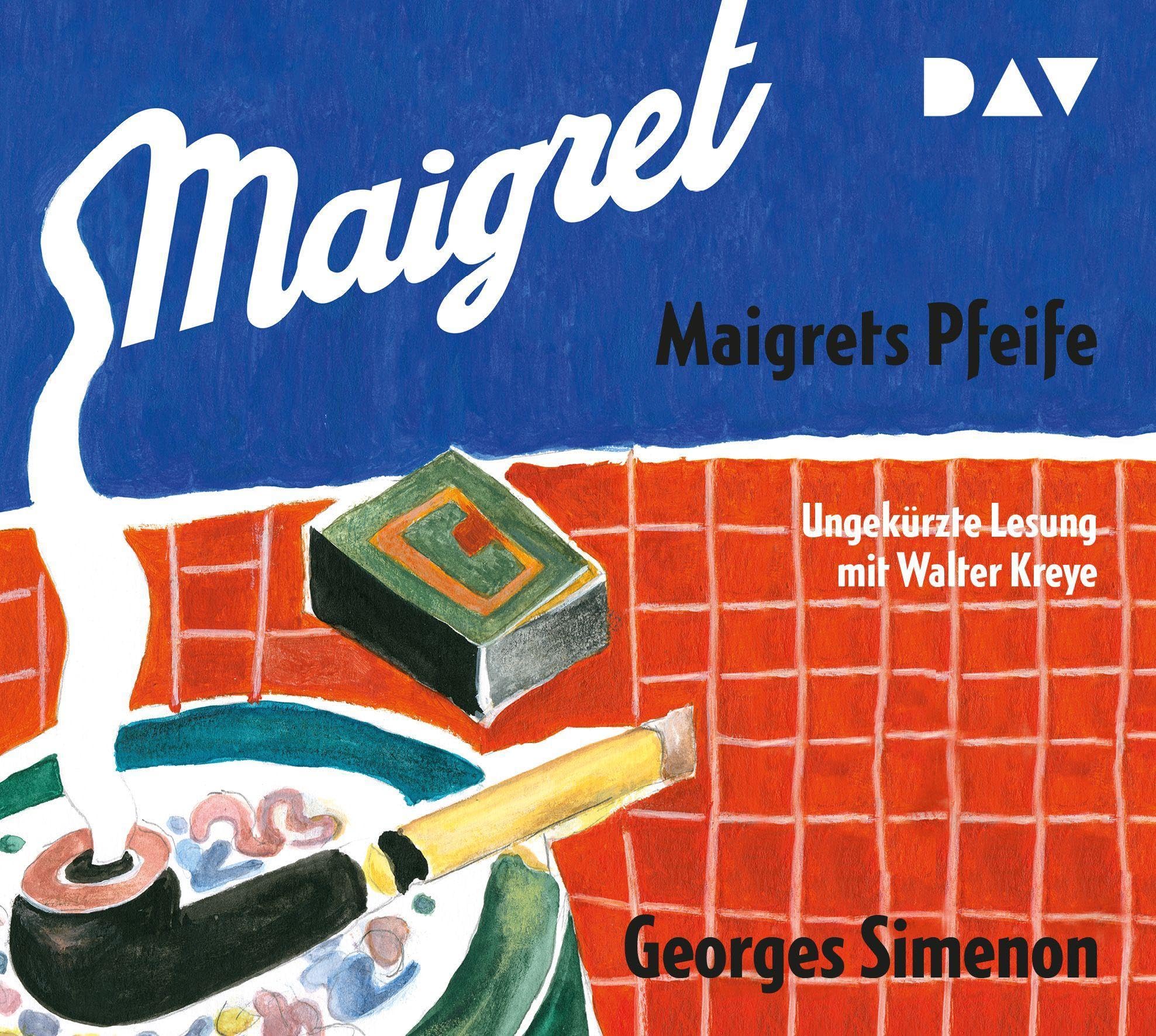 Maigrets Pfeife: 98. Fall. Ungekürzte Lesung mit Walter Kreye (2 CDs) (Georges Simenon) Historical Fiction
