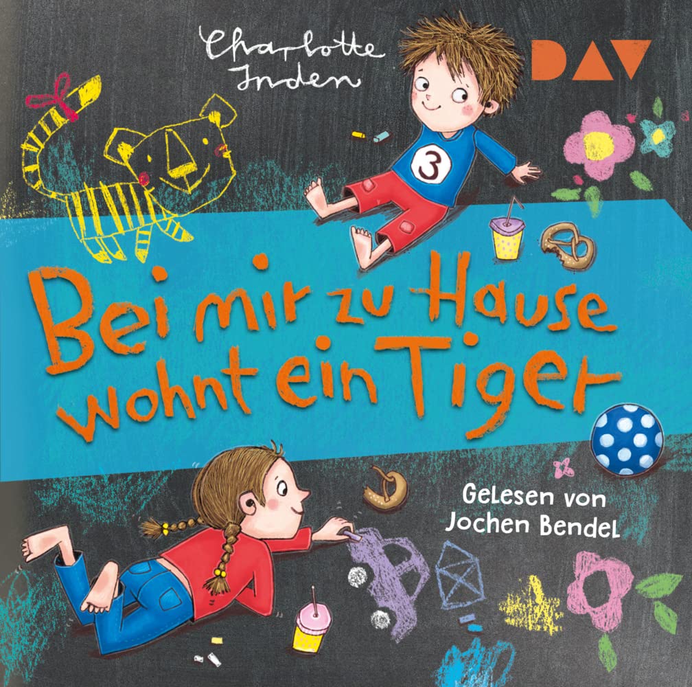Bei mir zu Hause wohnt ein Tiger: Lesung mit Musik mit Jochen Bendel (1 CD) Children's books