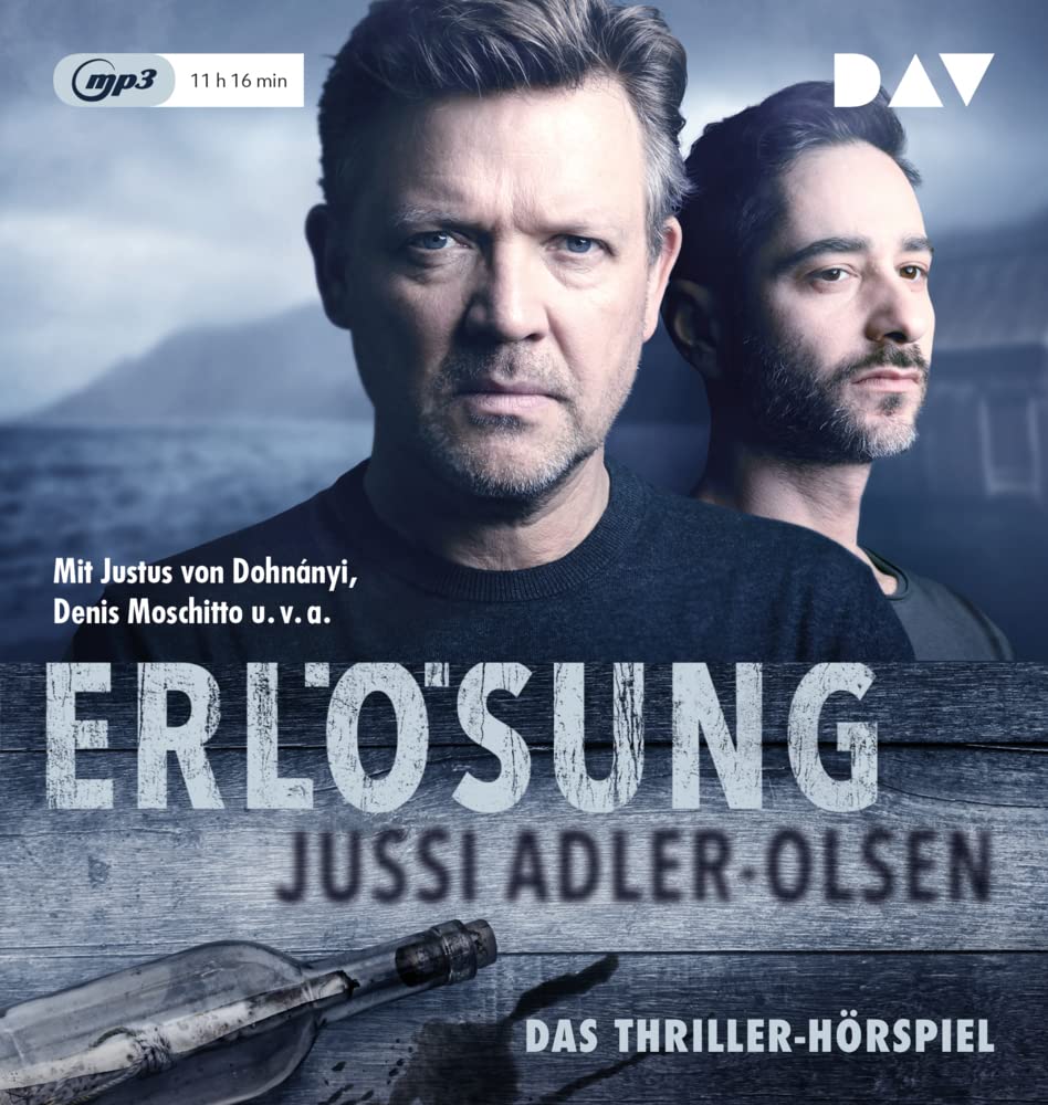 Erlösung – Carl Mørck, Sonderdezernat Q, Fall 3: Ungekürztes Hörspiel mit Justus von Dohnányi, Denis Moschitto u.v.a. (1 mp3-CD) (Carl-Mørck-Reihe - die Hörspiele) Contemporary literature