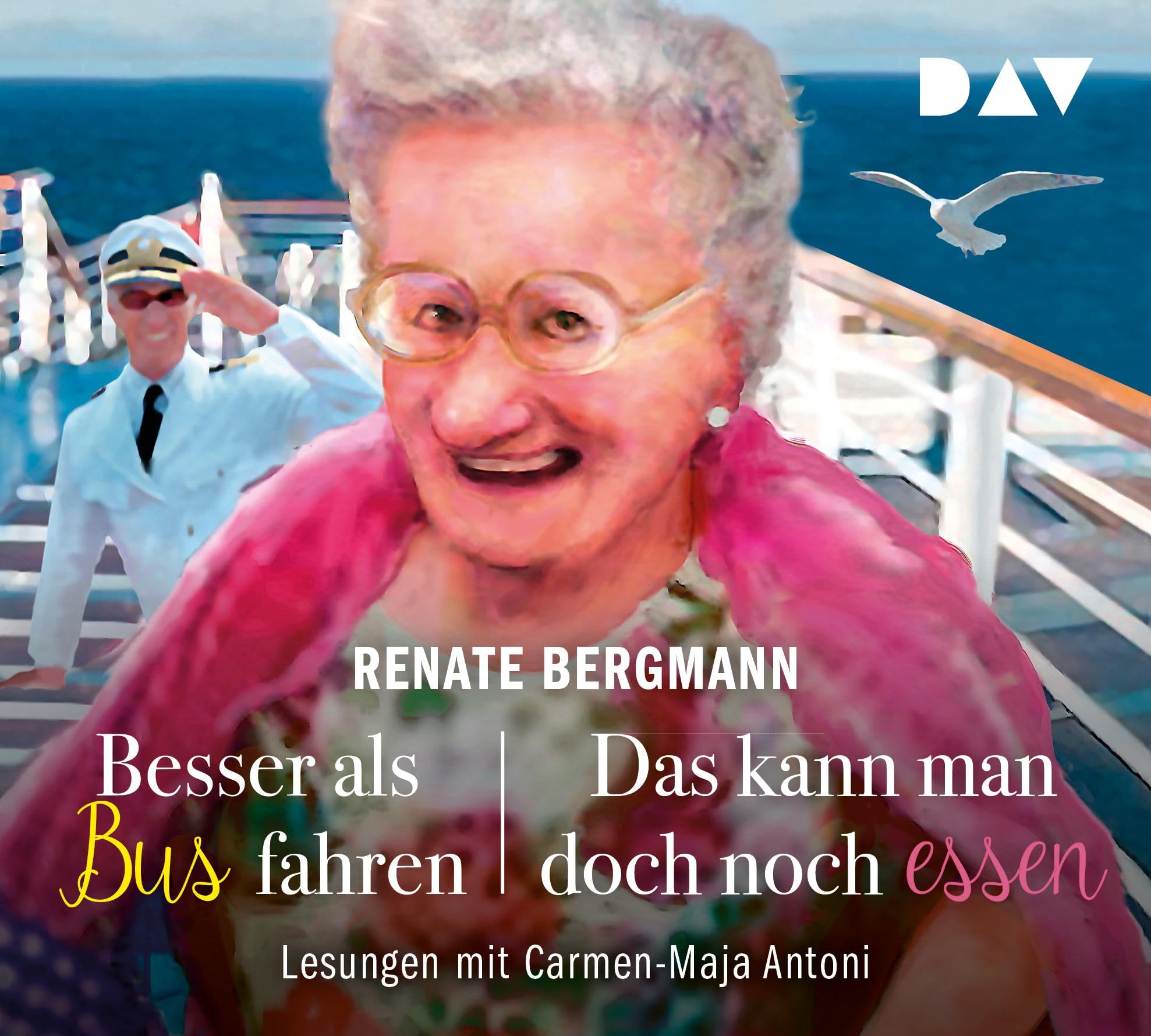 Besser als Bus fahren / Das kann man doch noch essen: Lesungen mit Carmen-Maja Antoni (5 CDs) (Die Online-Omi) Contemporary literature
