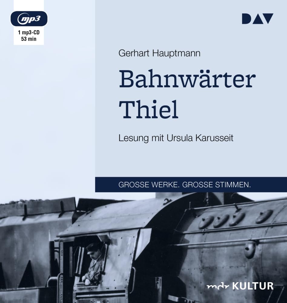 Bahnwärter Thiel: Lesung mit Ursula Karusseit (1 mp3-CD) Medicine