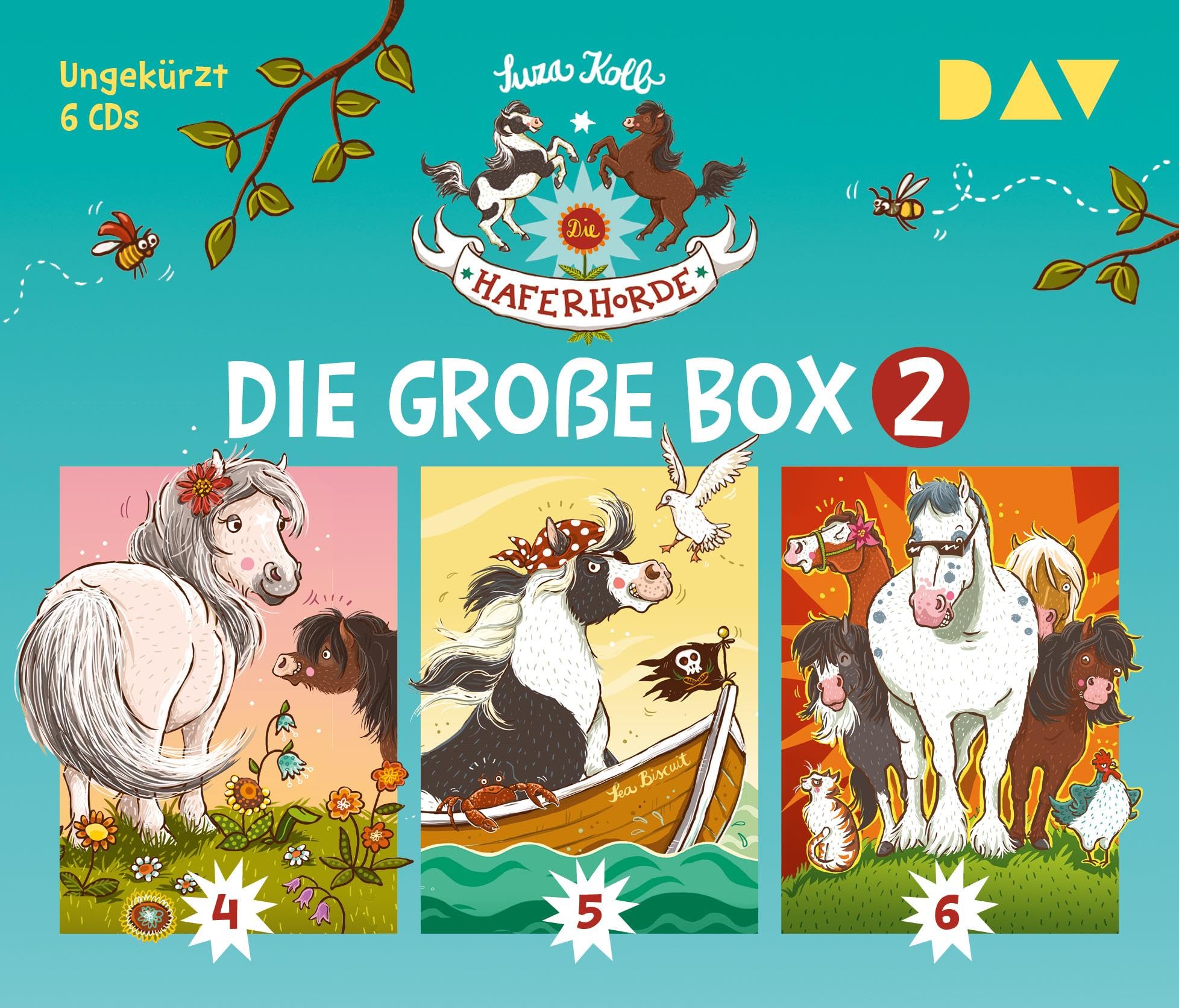Die Haferhorde - Die große Box 2 (Teil 4-6) Novels & Short Stories
