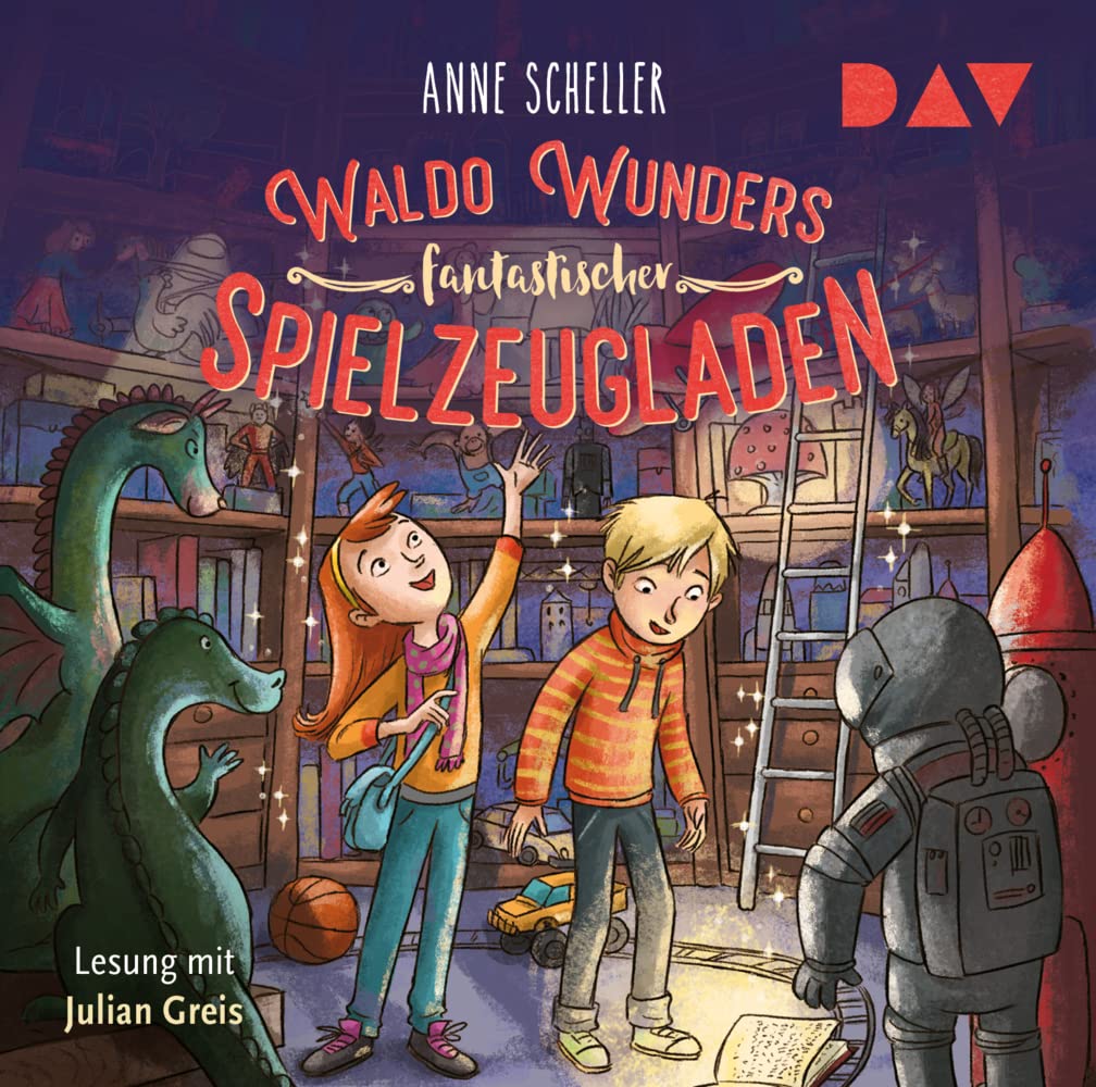 Waldo Wunders fantastischer Spielzeugladen – Teil 1: Lesung mit Julian Greis (2 CDs) Novels & Short Stories