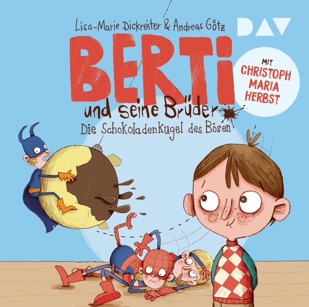 Berti und seine Brüder – Teil 1: Die Schokoladenkugel des Bösen: Lesung mit Christoph Maria Herbst (2 CDs) Parents & Children