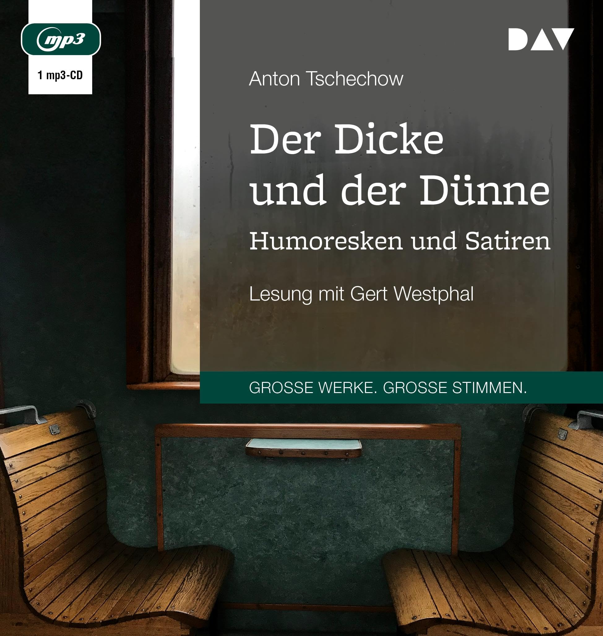 Der Dicke und der Dünne. Humoresken und Satiren: Lesung mit Gert Westphal (1 mp3-CD) Classics