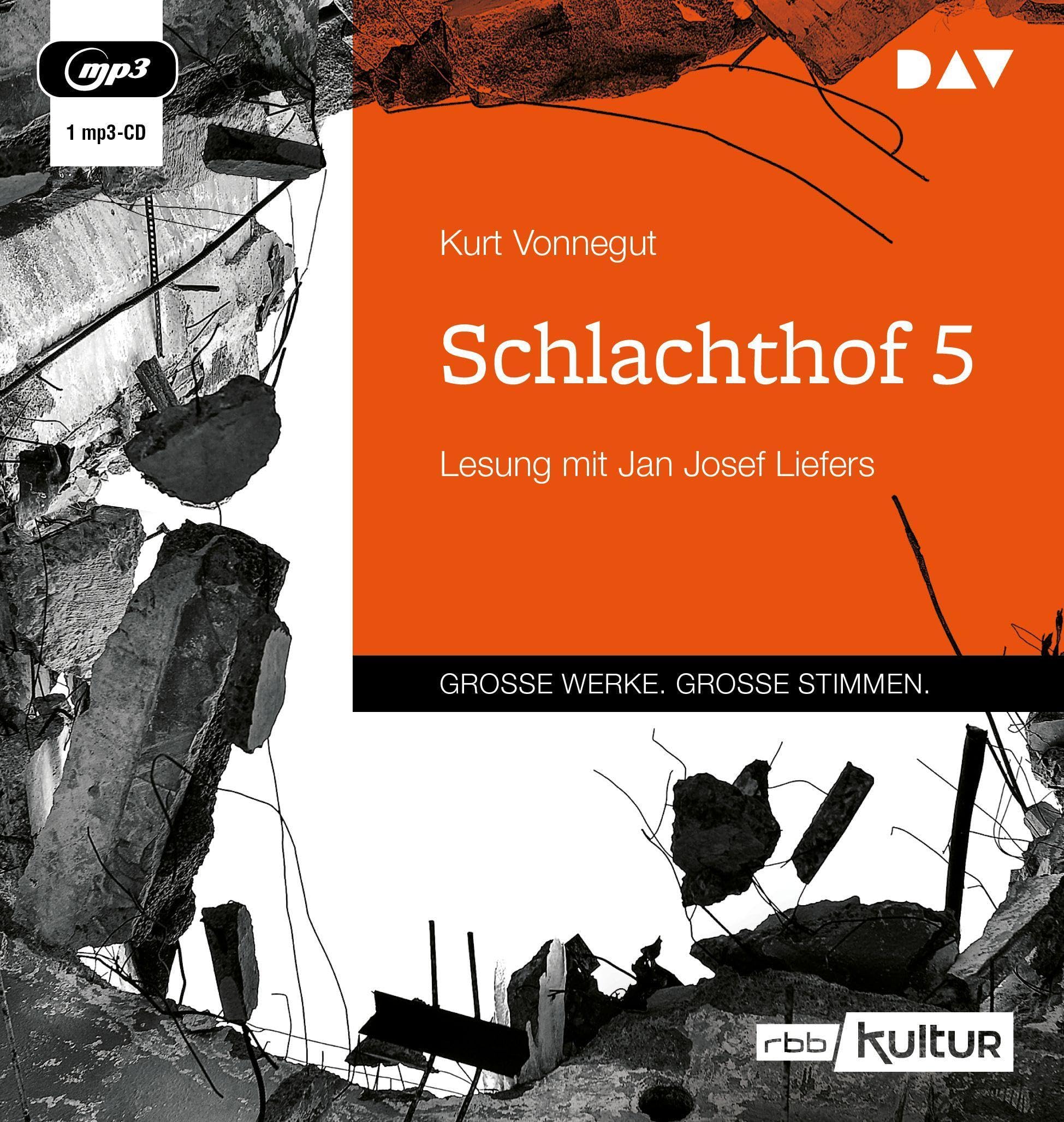 Schlachthof 5: Lesung mit Jan Josef Liefers (1 mp3-CD) Contemporary literature