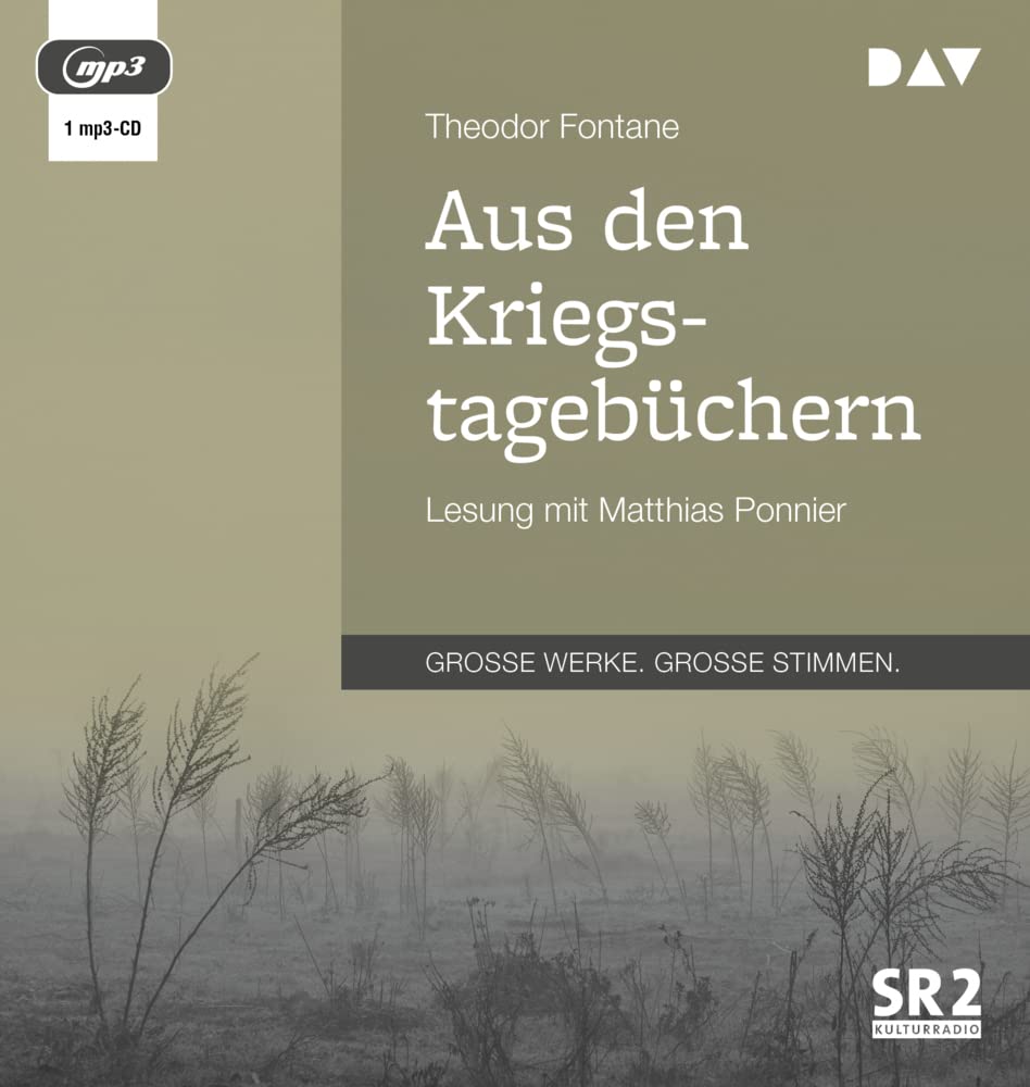 Aus den Kriegstagebüchern: Lesung mit Matthias Ponnier (1 mp3-CD) Classics
