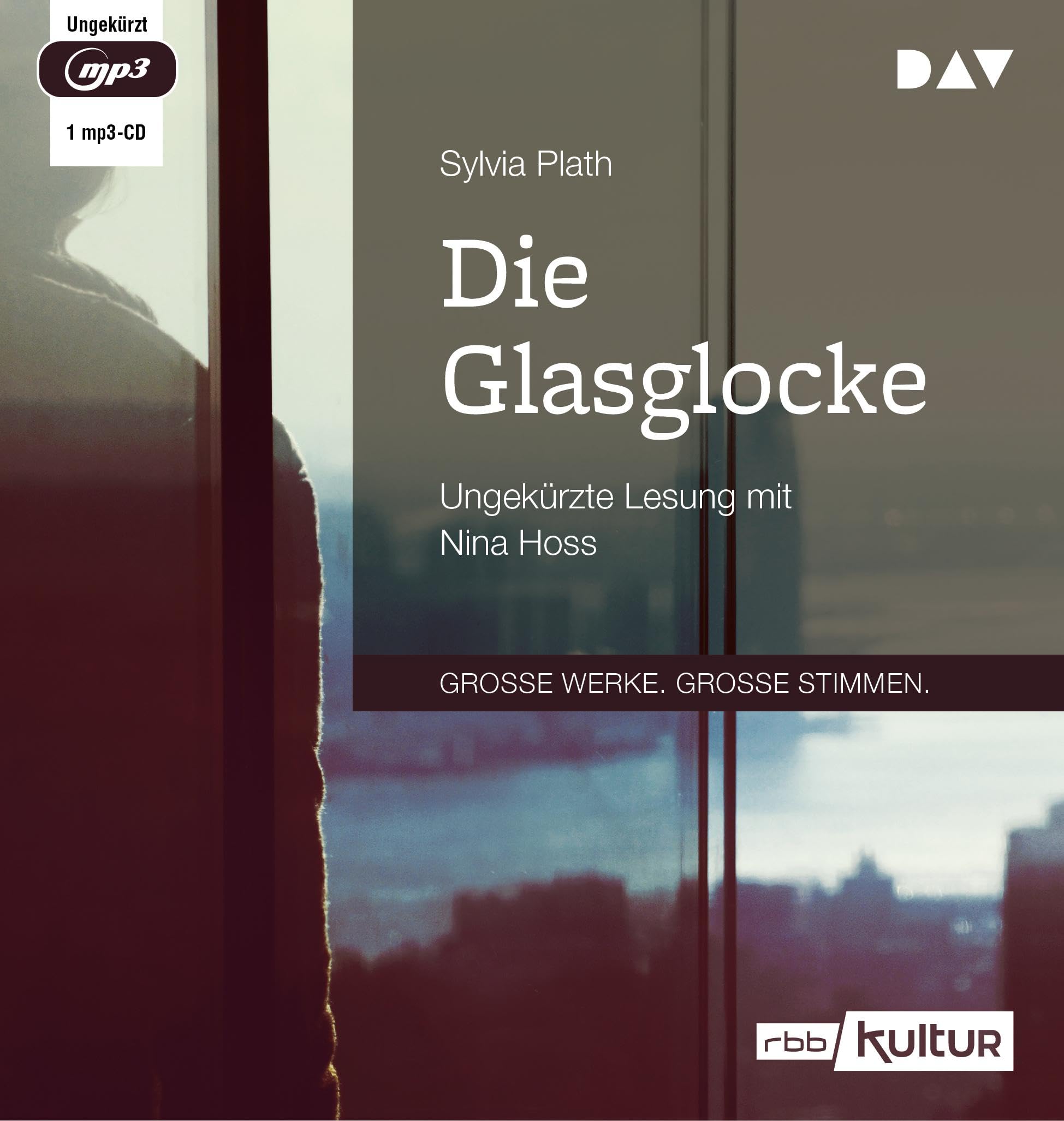 Die Glasglocke: Ungekürzte Lesung mit Nina Hoss (1 mp3-CD) Contemporary literature