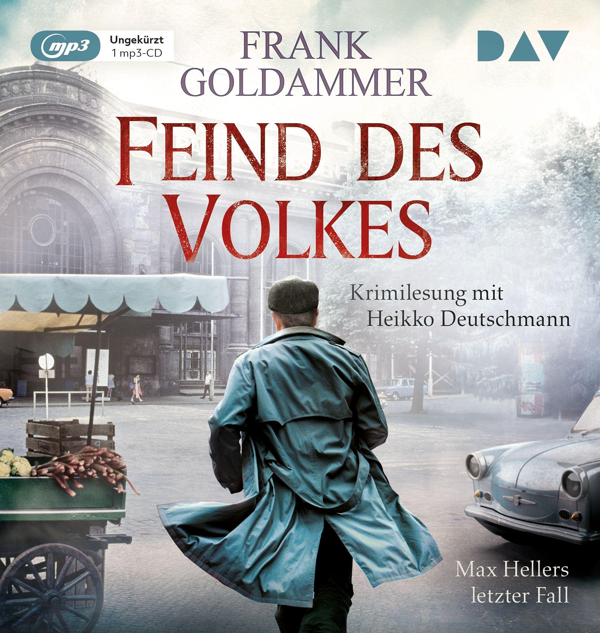 Feind des Volkes. Max Hellers letzter Fall: Ungekürzte Lesung mit Heikko Deutschmann (1 mp3-CD) Historical Fiction
