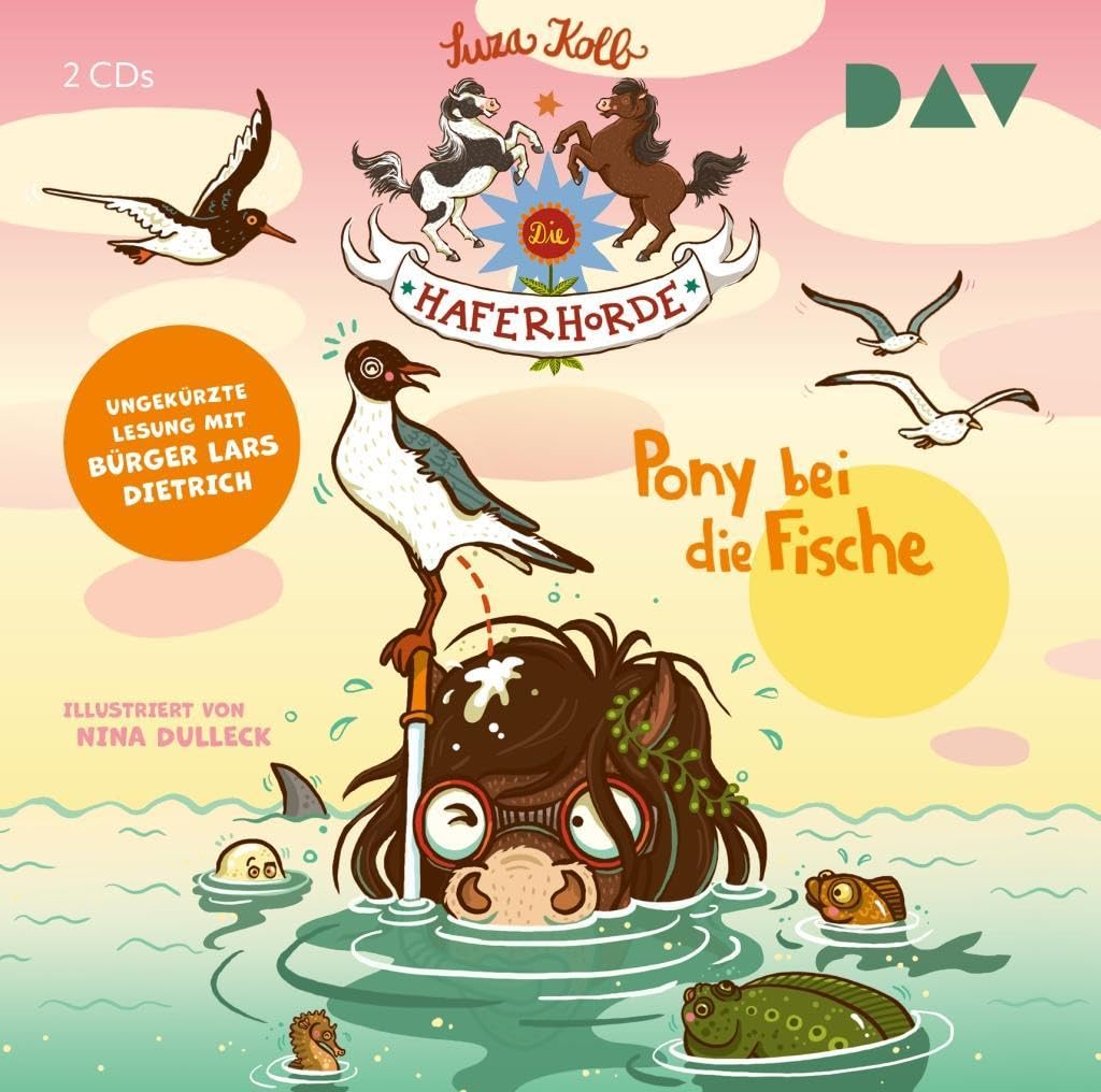 Die Haferhorde – Teil 18: Pony bei die Fische: Ungekürzte Lesung mit Bürger Lars Dietrich (2 CDs) Novels & Short Stories