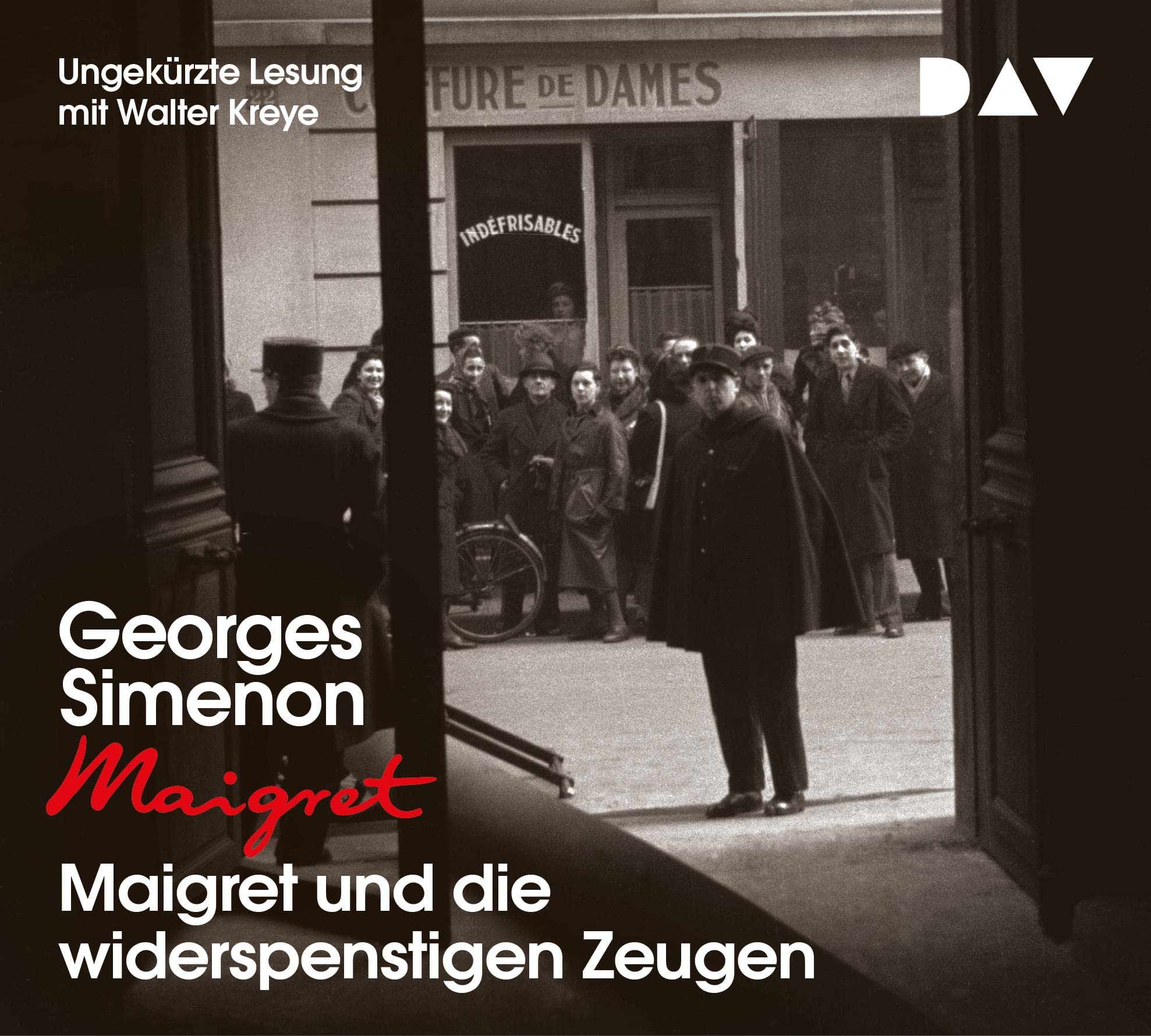 Maigret und die widerspenstigen Zeugen: 53. Fall. Ungekürzte Lesung mit Walter Kreye (4 CDs) (Georges Simenon) Historical Fiction