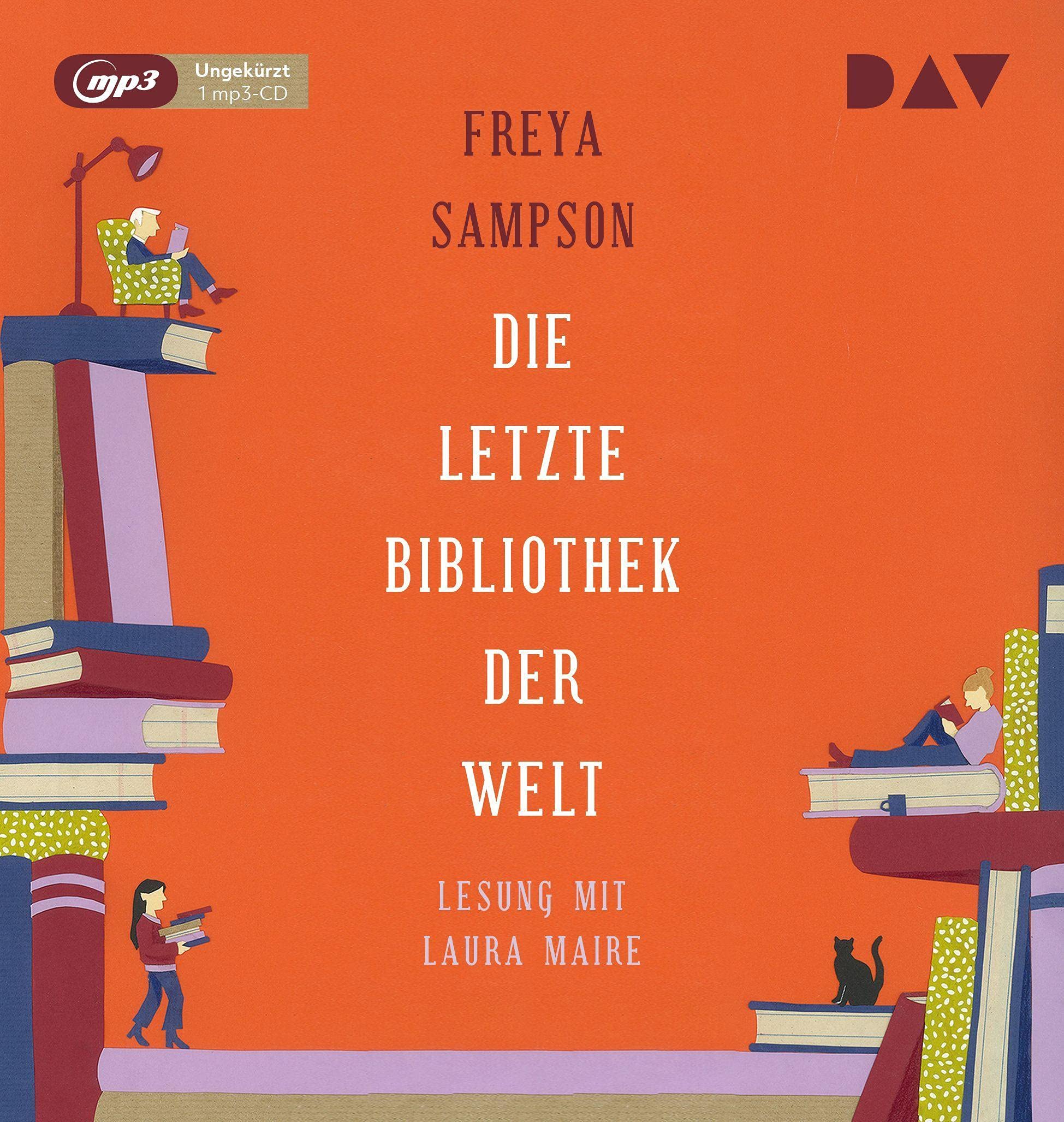 Die letzte Bibliothek der Welt: Ungekürzte Lesung mit Laura Maire (1 mp3-CD) Contemporary literature