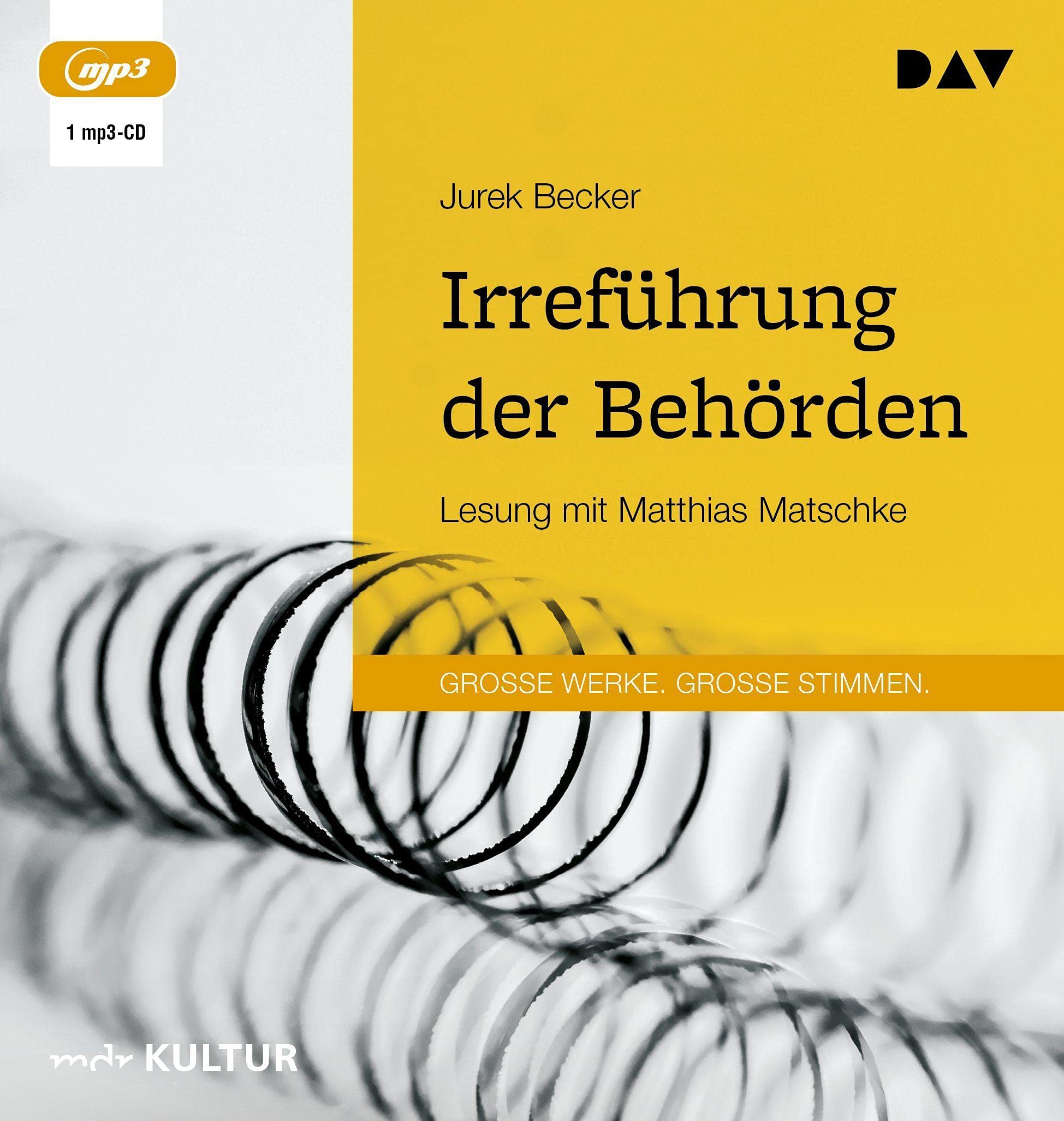 Irreführung der Behörden Contemporary literature Books