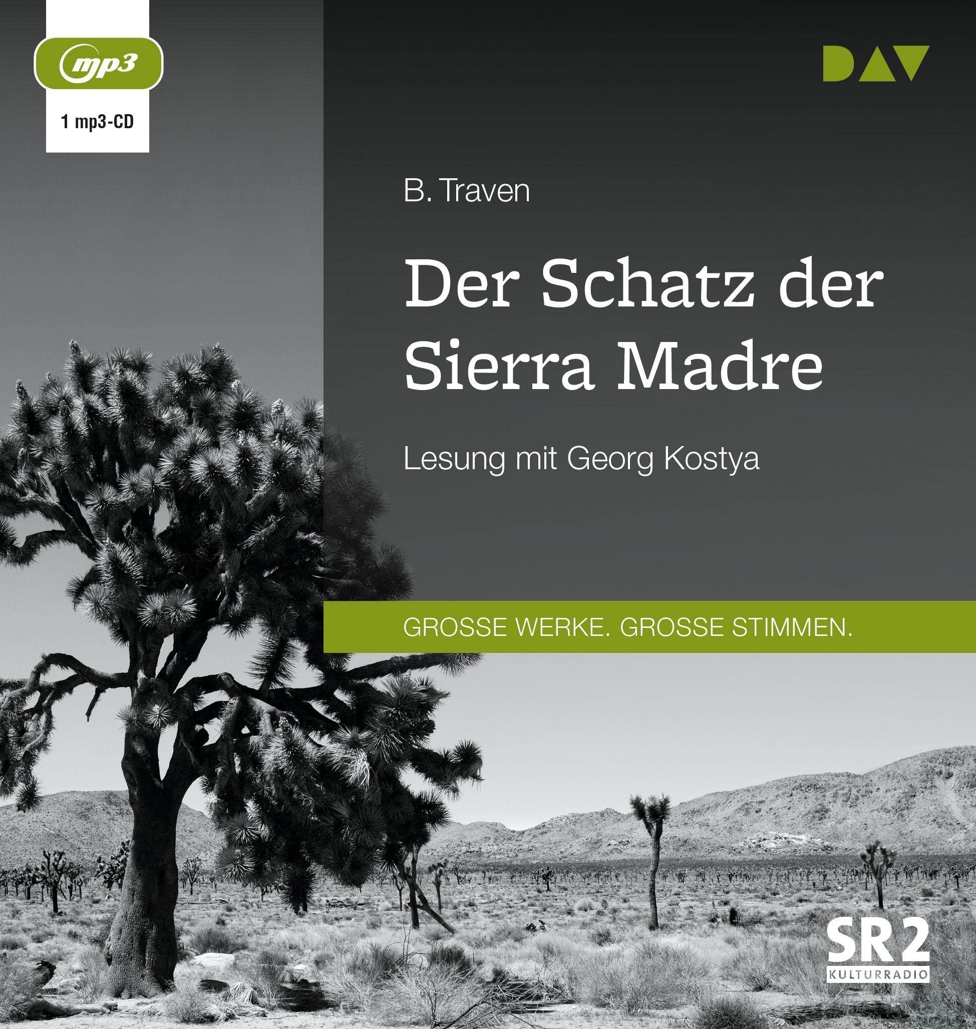 Der Schatz der Sierra Madre: Lesung mit Georg Kostya (1 mp3-CD) Contemporary literature