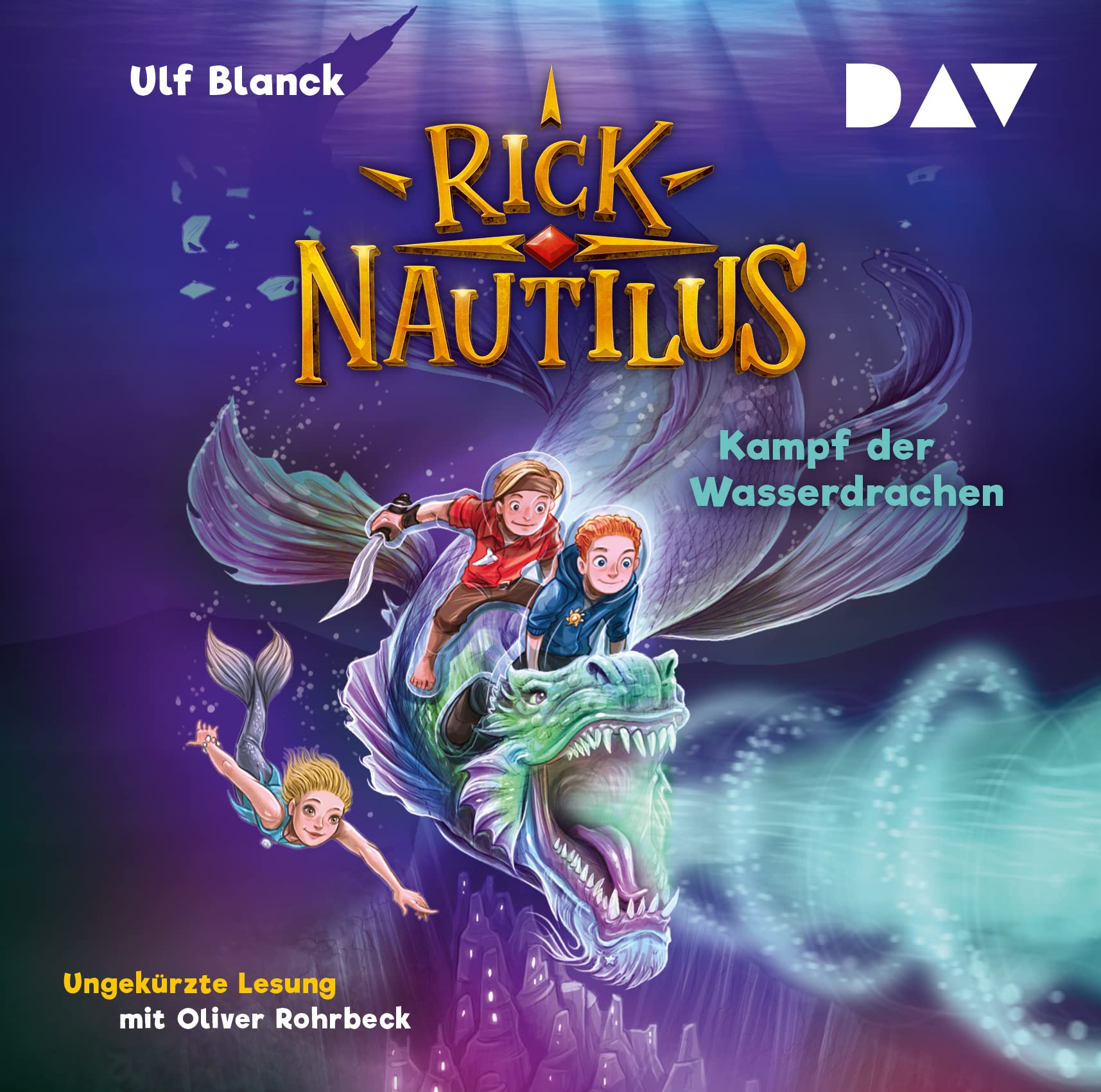 Rick Nautilus – Teil 8: Kampf der Wasserdrachen: Ungekürzte Lesung mit Musik mit Oliver Rohrbeck (2 CDs) Novels & Short Stories
