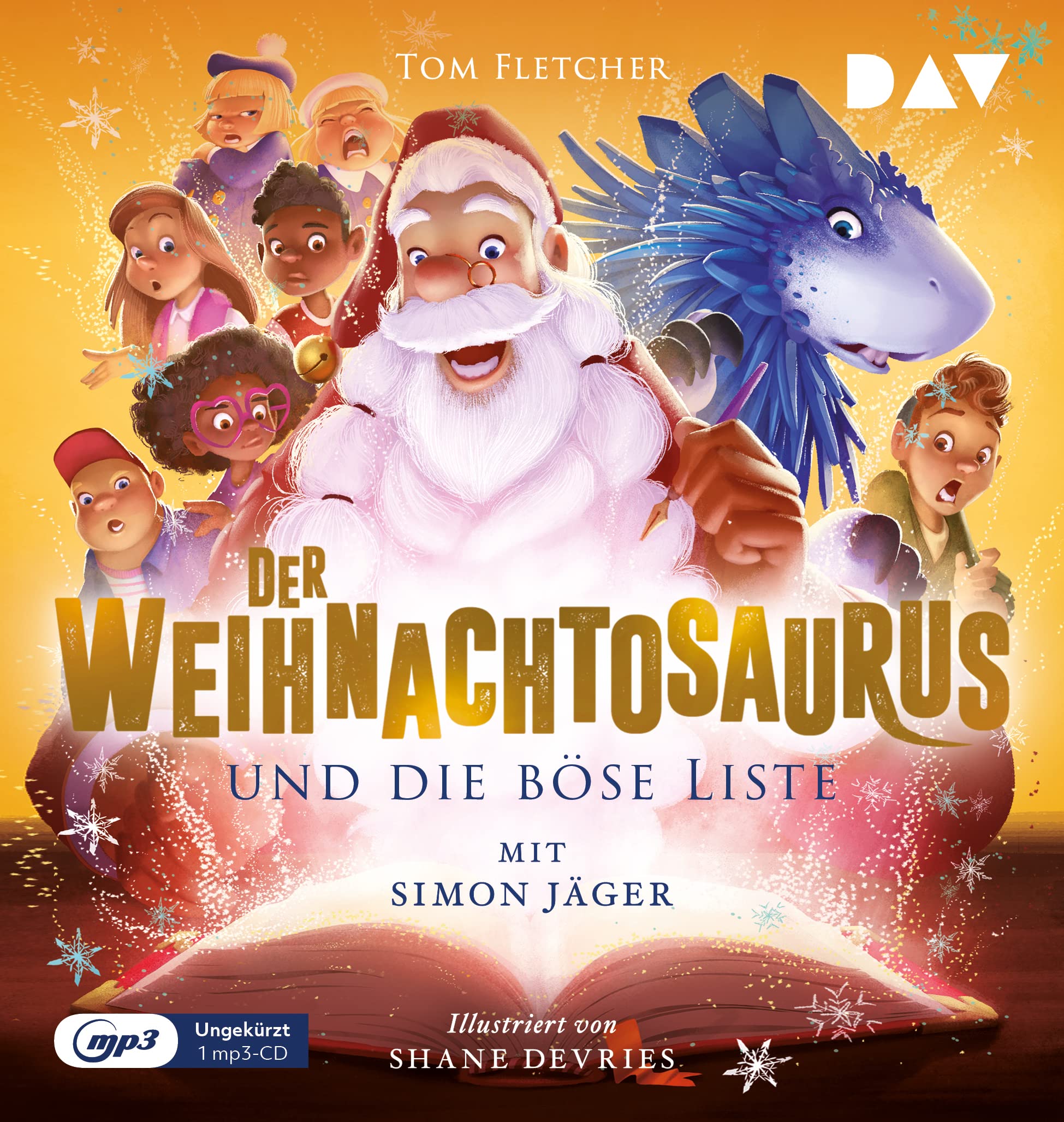 Der Weihnachtosaurus und die böse Liste (Teil 3): Ungekürzte Lesung mit Simon Jäger (1 mp3-CD) (Die Weihnachtosaurus-Reihe) Parents & Children