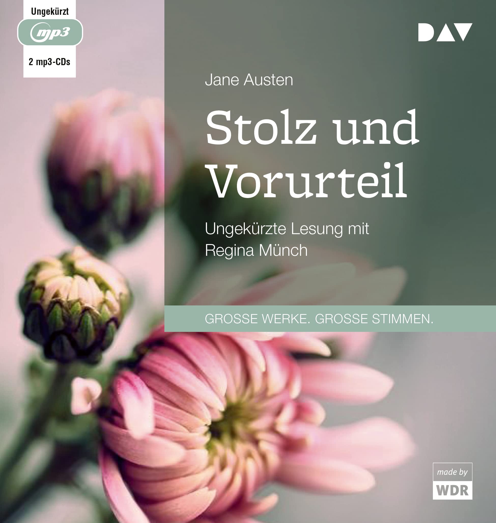 Stolz und Vorurteil: Ungekürzte Lesung mit Regina Münch (2 mp3-CDs) Classics