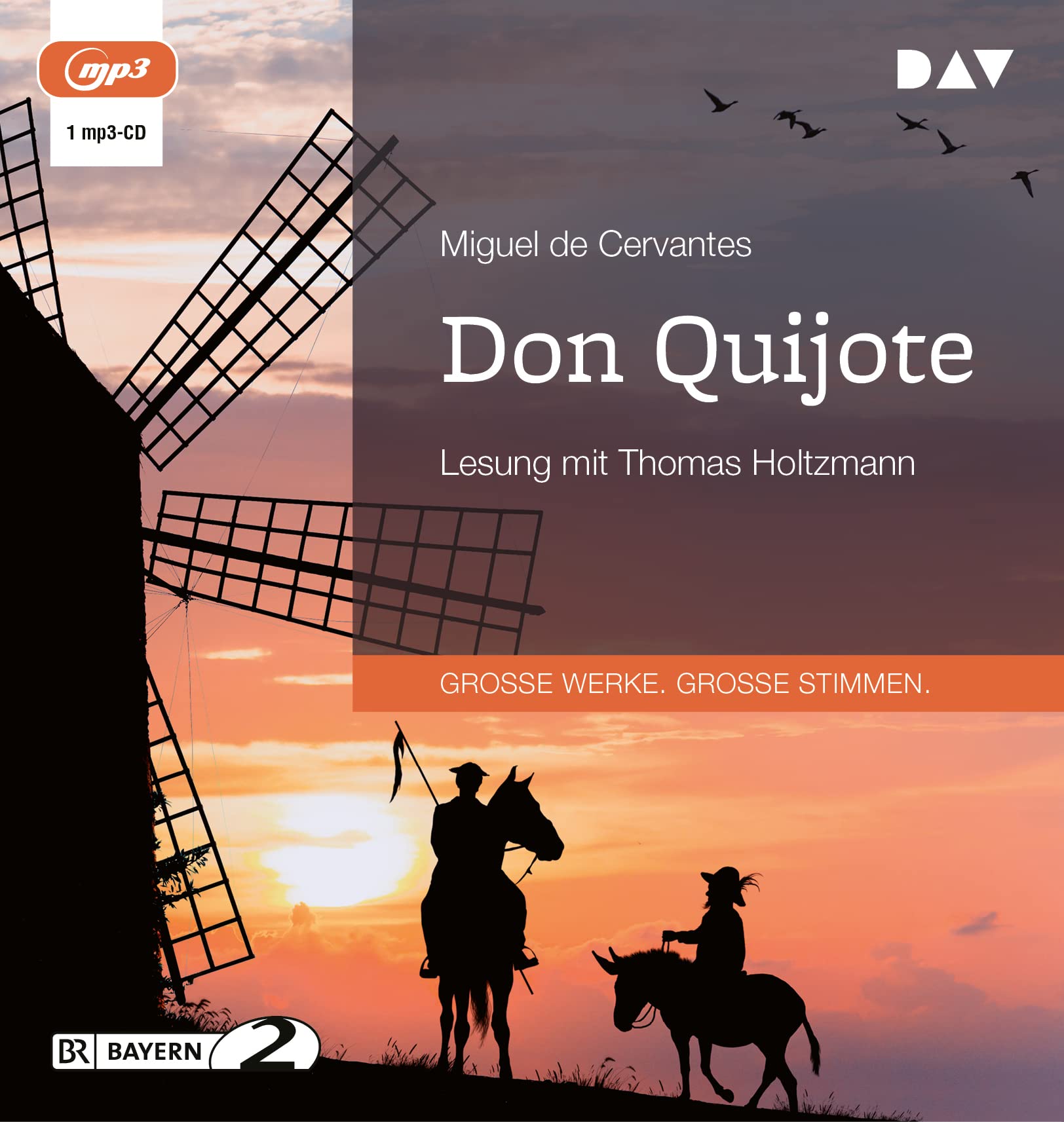 Don Quijote: Lesung mit Thomas Holtzmann (1 mp3-CD) Classics