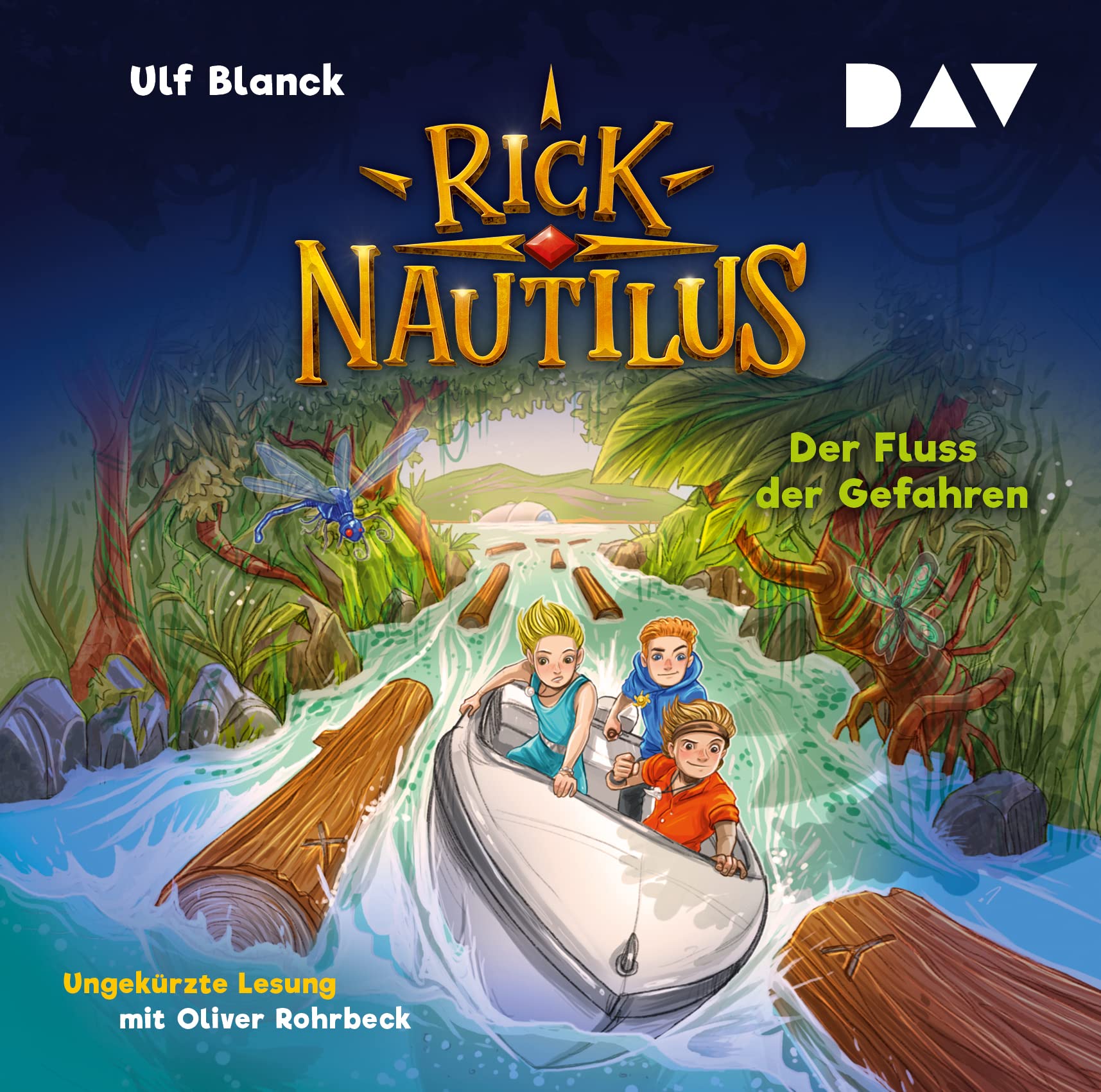 Rick Nautilus - Teil 9: Der Fluss der Gefahren: Ungekürzte Lesung mit Musik mit Oliver Rohrbeck (2 CDs) cd