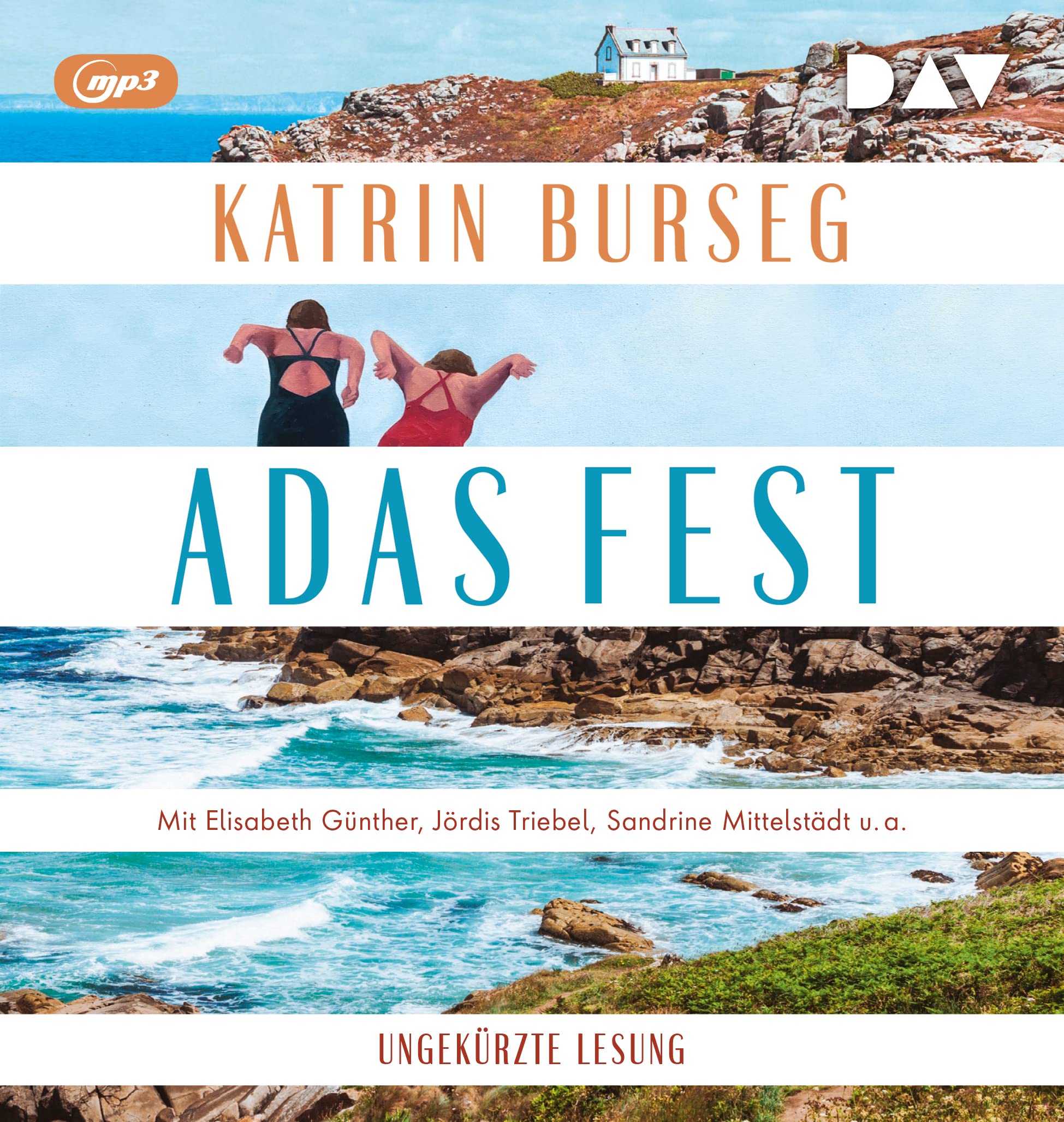 Adas Fest: Ungekürzte Lesung mit Elisabeth Günther, Jördis Triebel, Sandrine Mittelstädt u.a. (1 mp3-CD) Contemporary literature