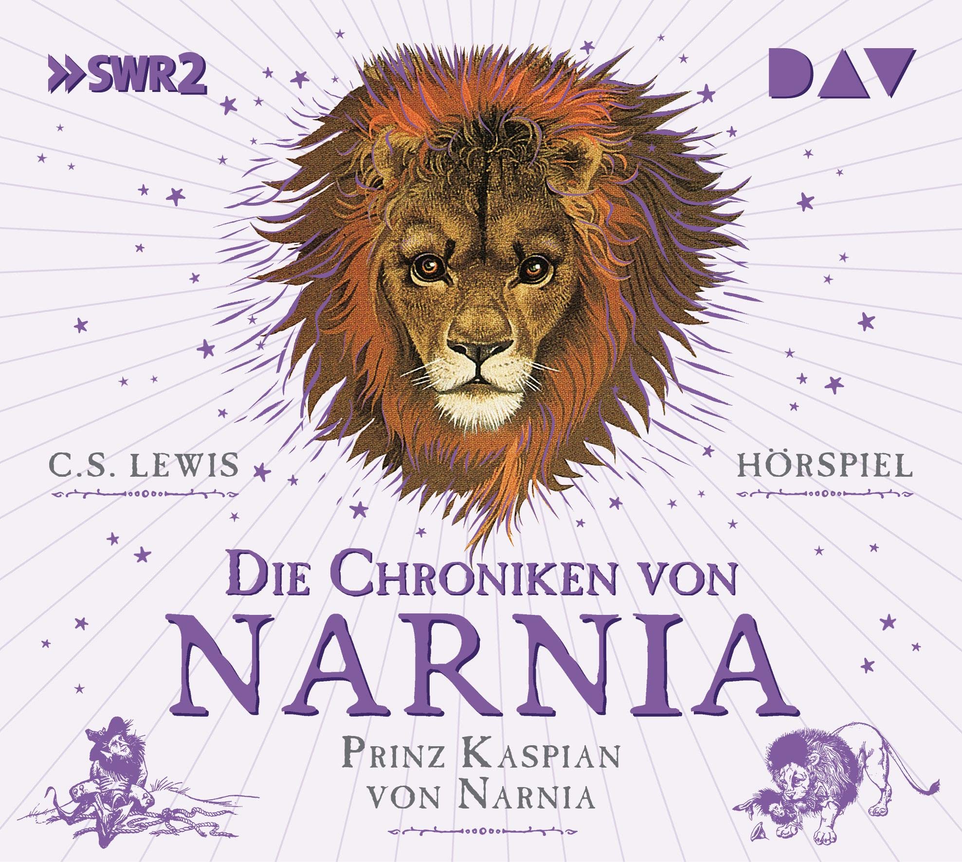 Die Chroniken von Narnia – Teil 4: Prinz Kaspian von Narnia: Hörspiel mit Friedhelm Ptok, Stefan Kaminski, Carmen-Maja Antoni u.v.a. (2 CDs) Music