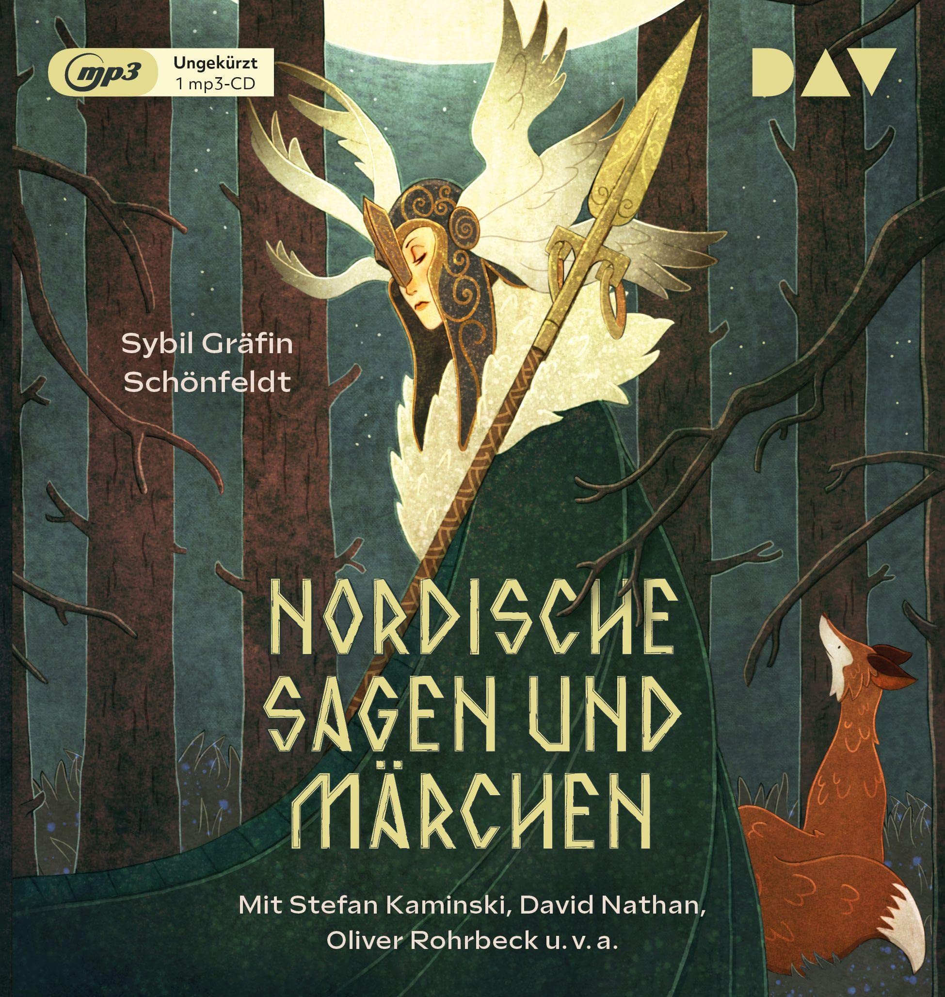 Nordische Sagen und Märchen. Von Trollen, Elfen und Eisriesen: Ungekürzte Lesung mit Musik mit Stefan Kaminski, David Nathan, Oliver Rohrbeck u.v.a. (1 mp3-CD) Poetry