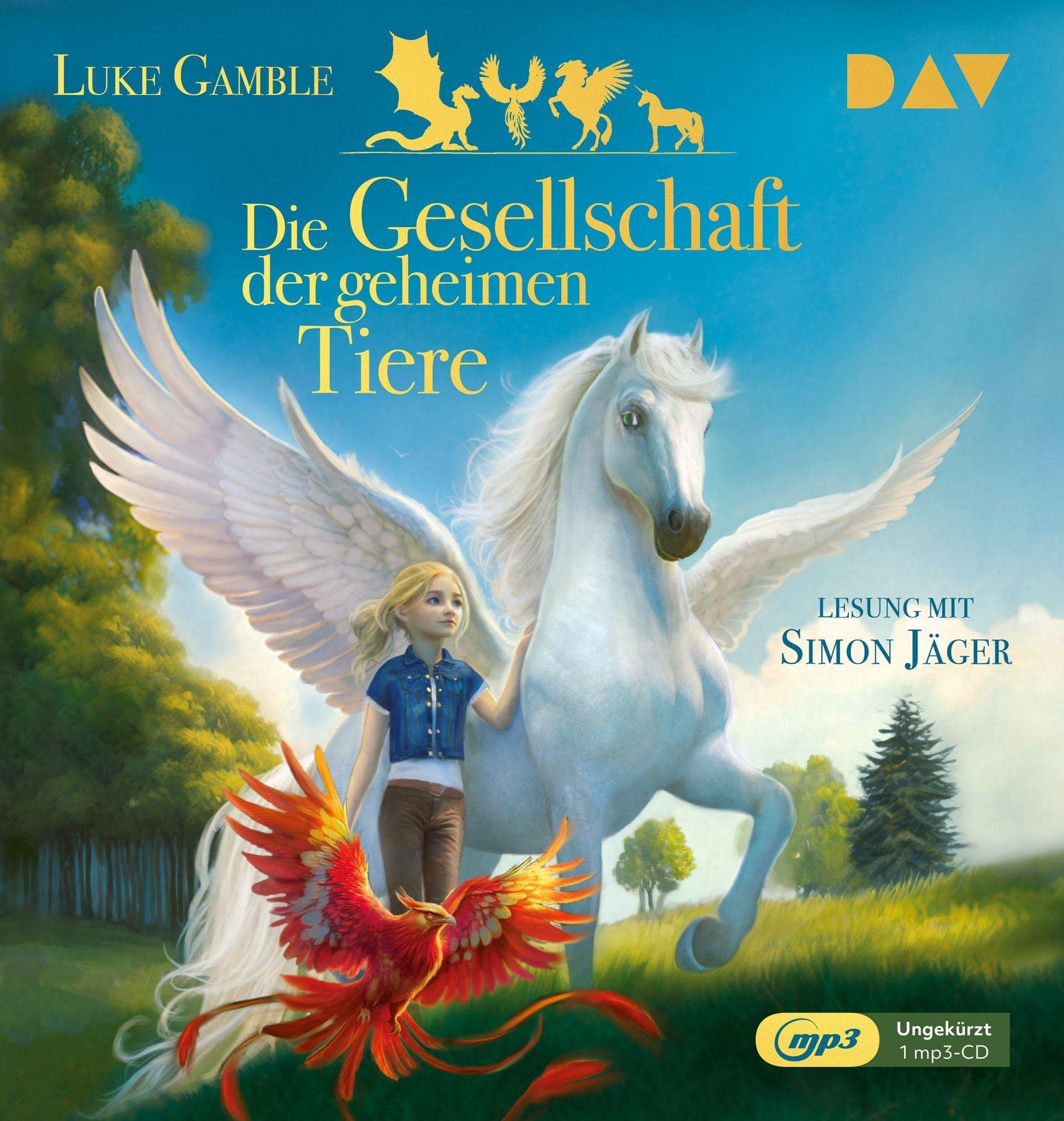 Die Gesellschaft der geheimen Tiere (Teil 1): Ungekürzte Lesung mit Simon Jäger (1 mp3-CD) Novels & Short Stories