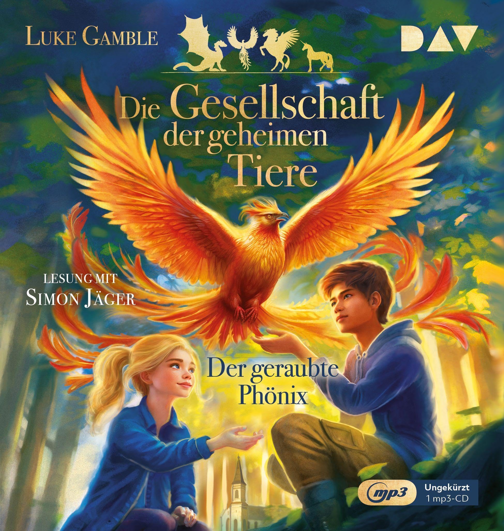Die Gesellschaft der geheimen Tiere - Teil 2: Der geraubte Phönix Novels & Short Stories
