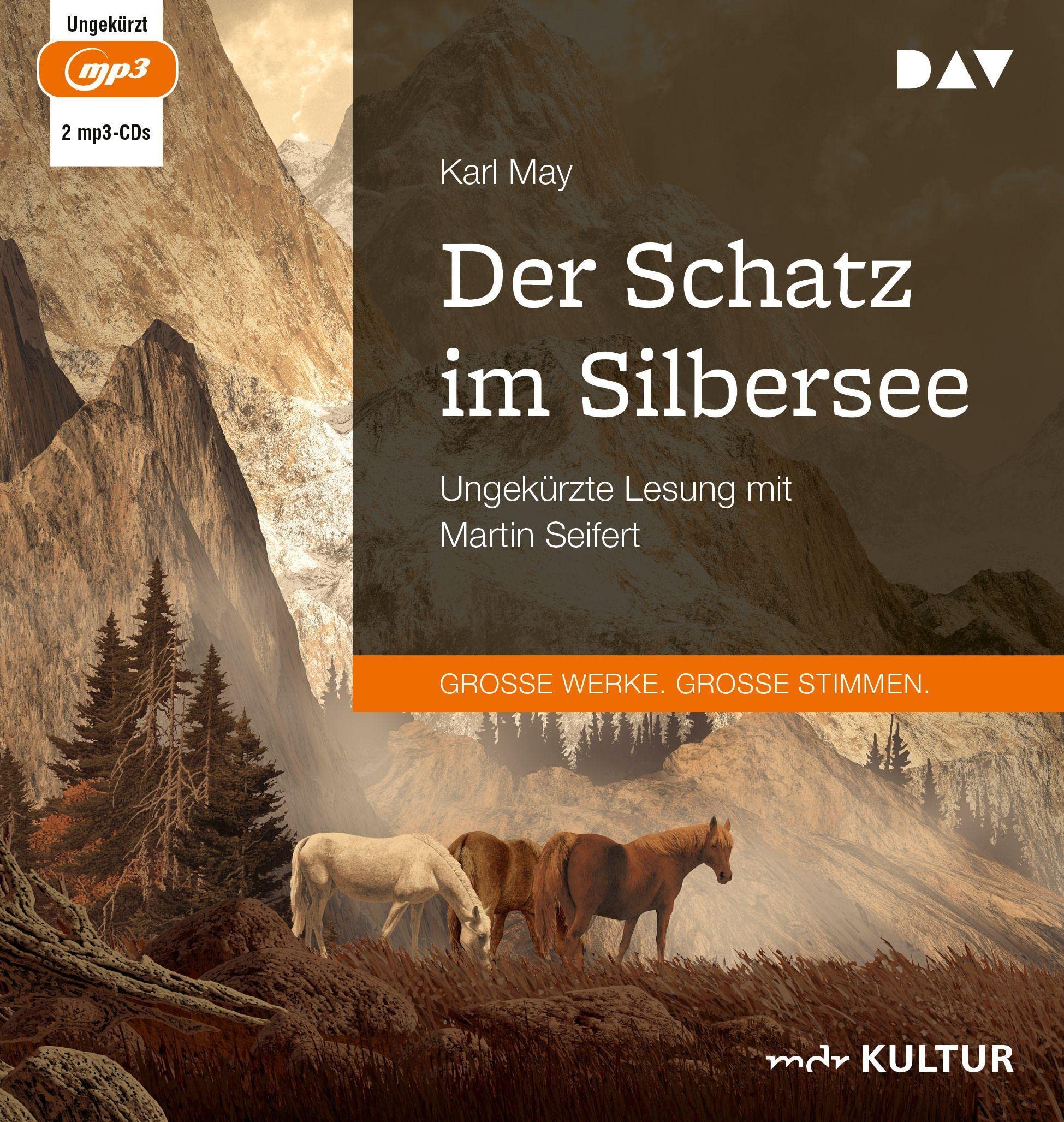 Der Schatz im Silbersee: Ungekürzte Lesung mit Martin Seifert (2 mp3-CDs) Contemporary literature