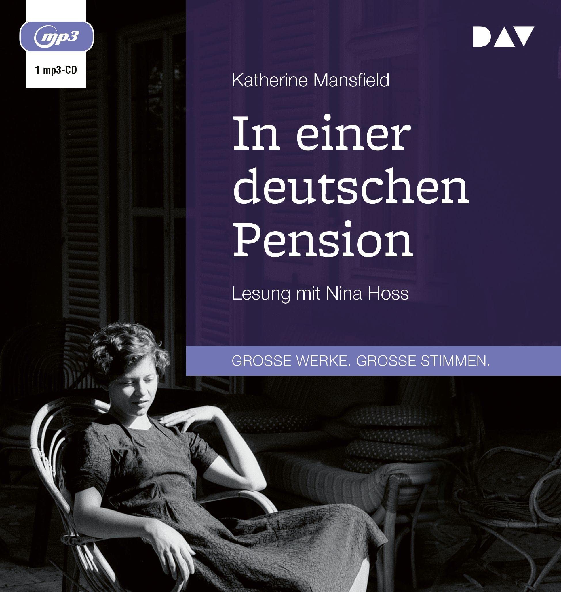 In einer deutschen Pension: Lesung mit Nina Hoss (1 mp3-CD) Essays & Short Stories
