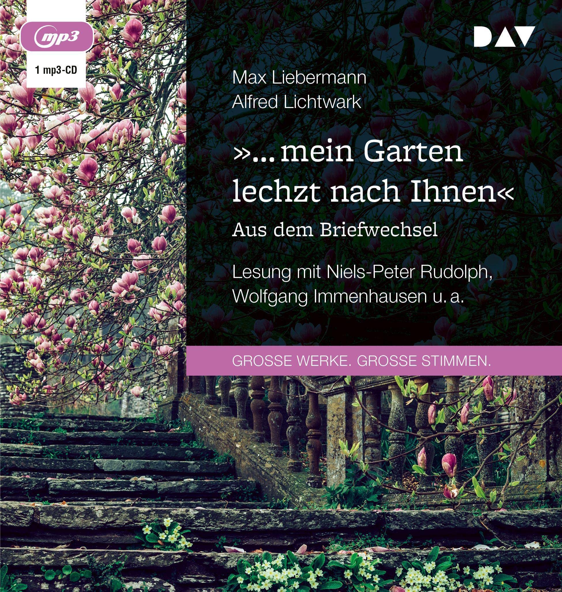 "… mein Garten lechzt nach Ihnen". Aus dem Briefwechsel: Lesung mit Niels-Peter Rudolph, Wolfgang Immenhausen u.a. (1 mp3-CD) Essays & Short Stories
