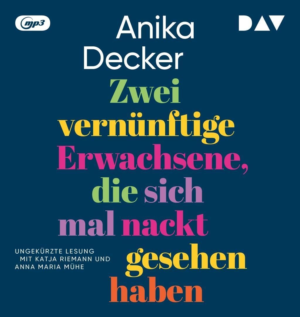 Zwei vernünftige Erwachsene, die sich mal nackt gesehen haben Contemporary literature