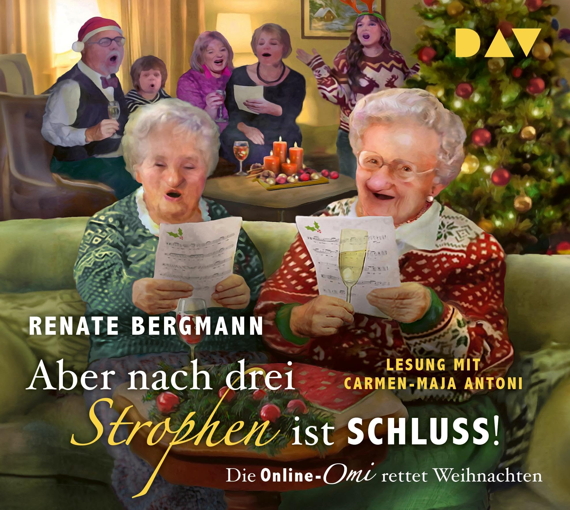 Aber nach drei Strophen ist Schluss! Die Online-Omi rettet Weihnachten Contemporary literature