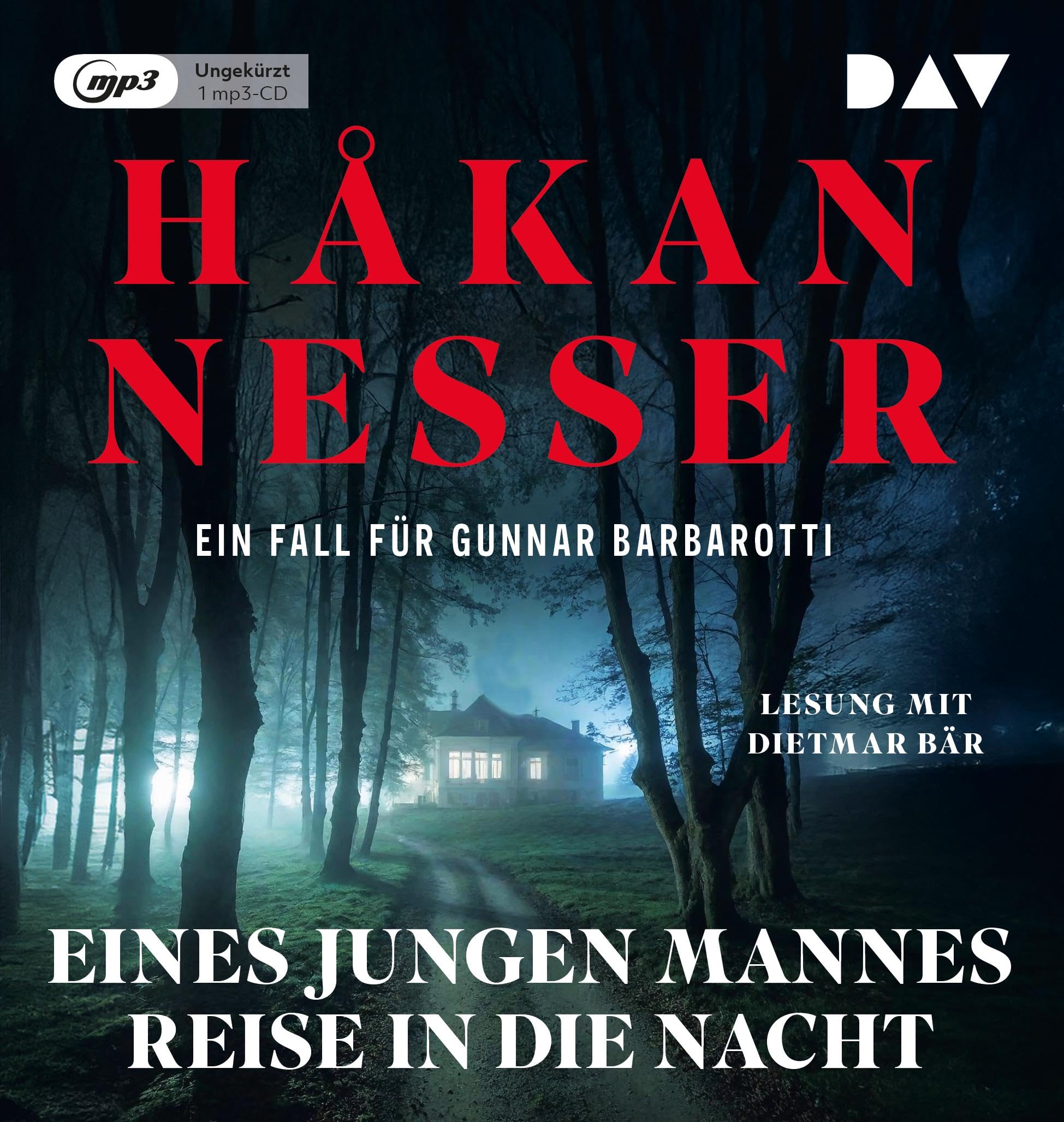Eines jungen Mannes Reise in die Nacht. Ein Fall für Gunnar Barbarotti Contemporary literature