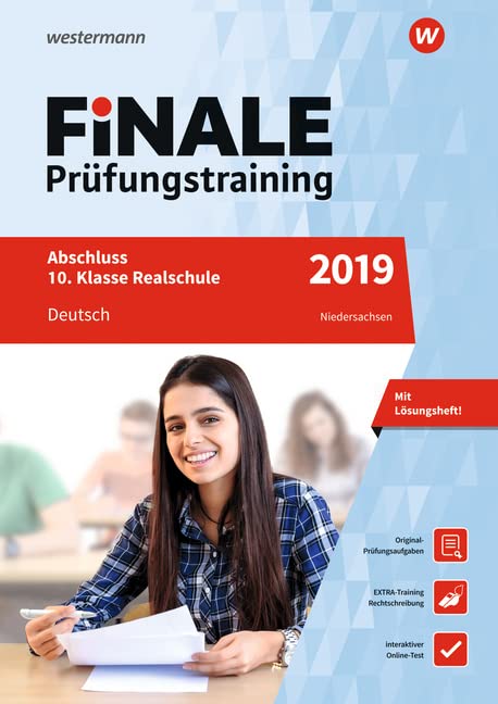FiNALE Prüfungstraining 2019 Abschluss 10. Klasse Realschule Niedersachsen. Deutsch book