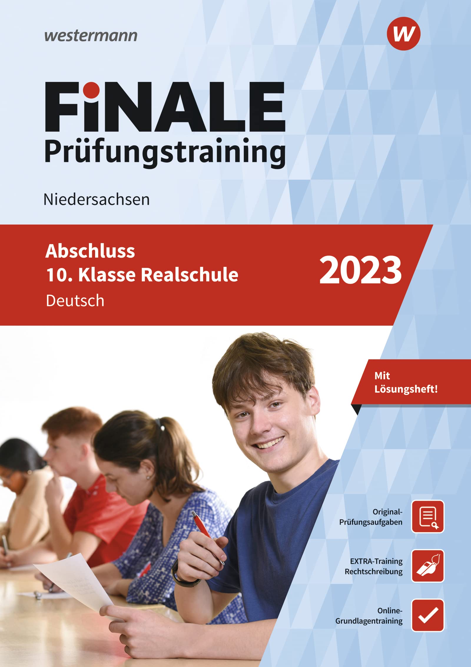 FiNALE Prüfungstraining Abschluss 10. Klasse Realschule Niedersachsen: Deutsch 2023 Arbeitsbuch mit Lösungsheft Study Guides