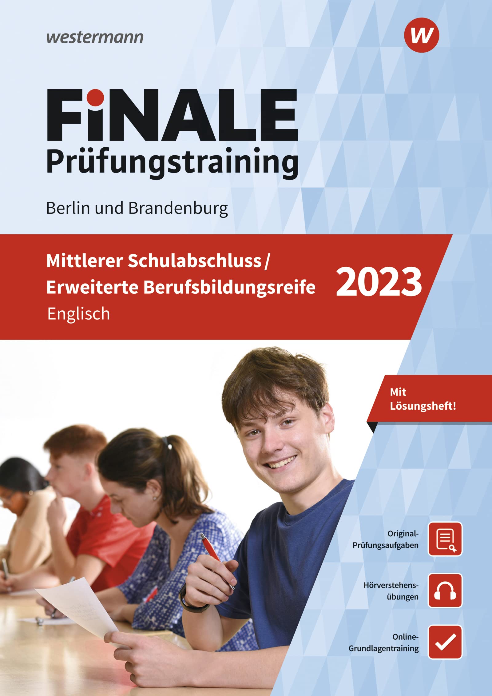 FiNALE - Prüfungstraining Mittlerer Schulabschluss, Fachoberschulreife, Erweiterte Berufsbildungsreife Berlin und Brandenburg: Englisch 2023 Arbeitsbuch mit Lösungsheft und Audio-Dateien Foreign Languages ​​& Dictionaries