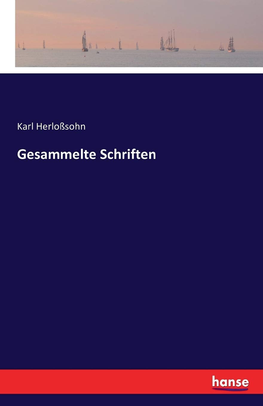 Gesammelte Schriften Books