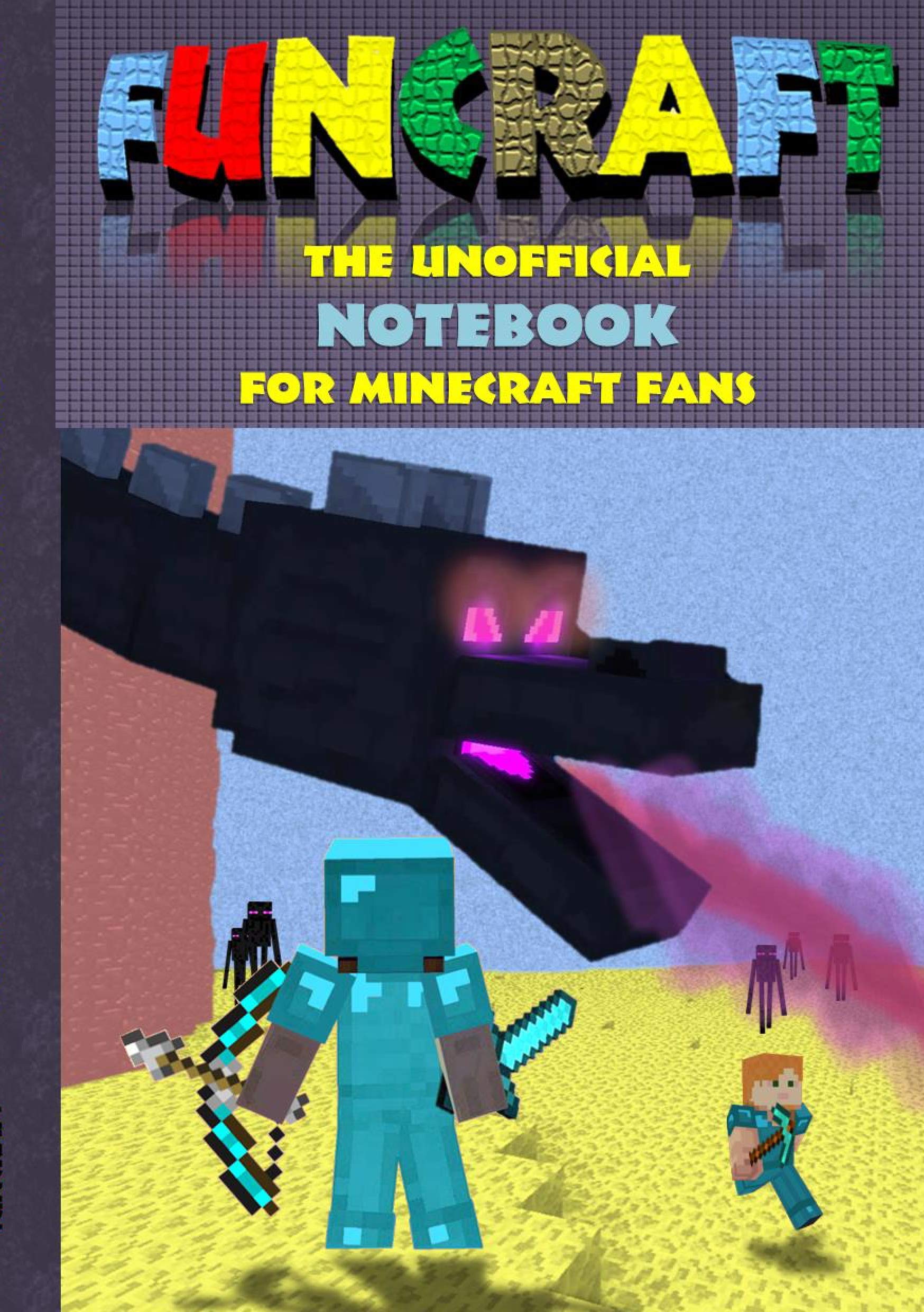 Funcraft - The unofficial Notebook (quad paper) for Minecraft Fans: Notebook, notepad, tablet, scratch pad, pad, gift booklet, christmas present gift, eastern, birthday, craft, bestseller Living & Furnishing