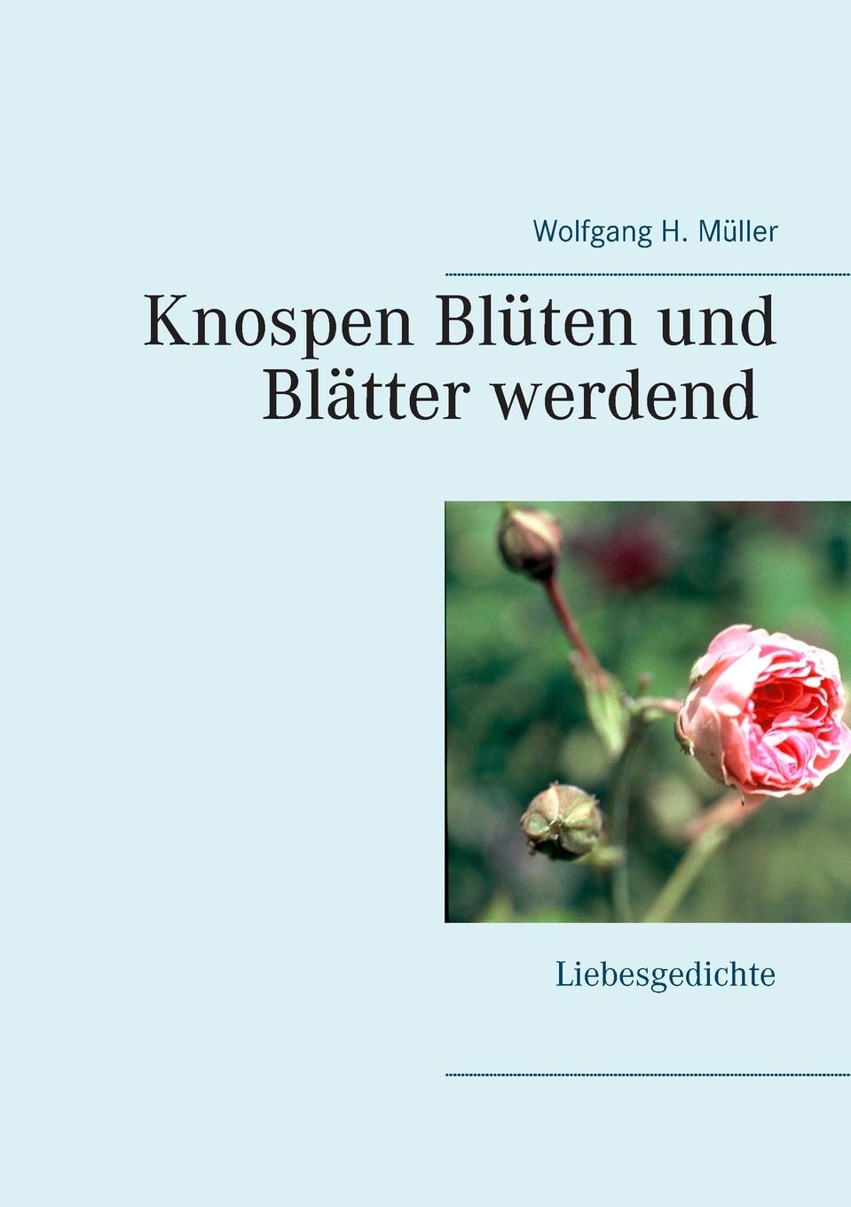 Knospen Blüten und Blätter werdend Poetry
