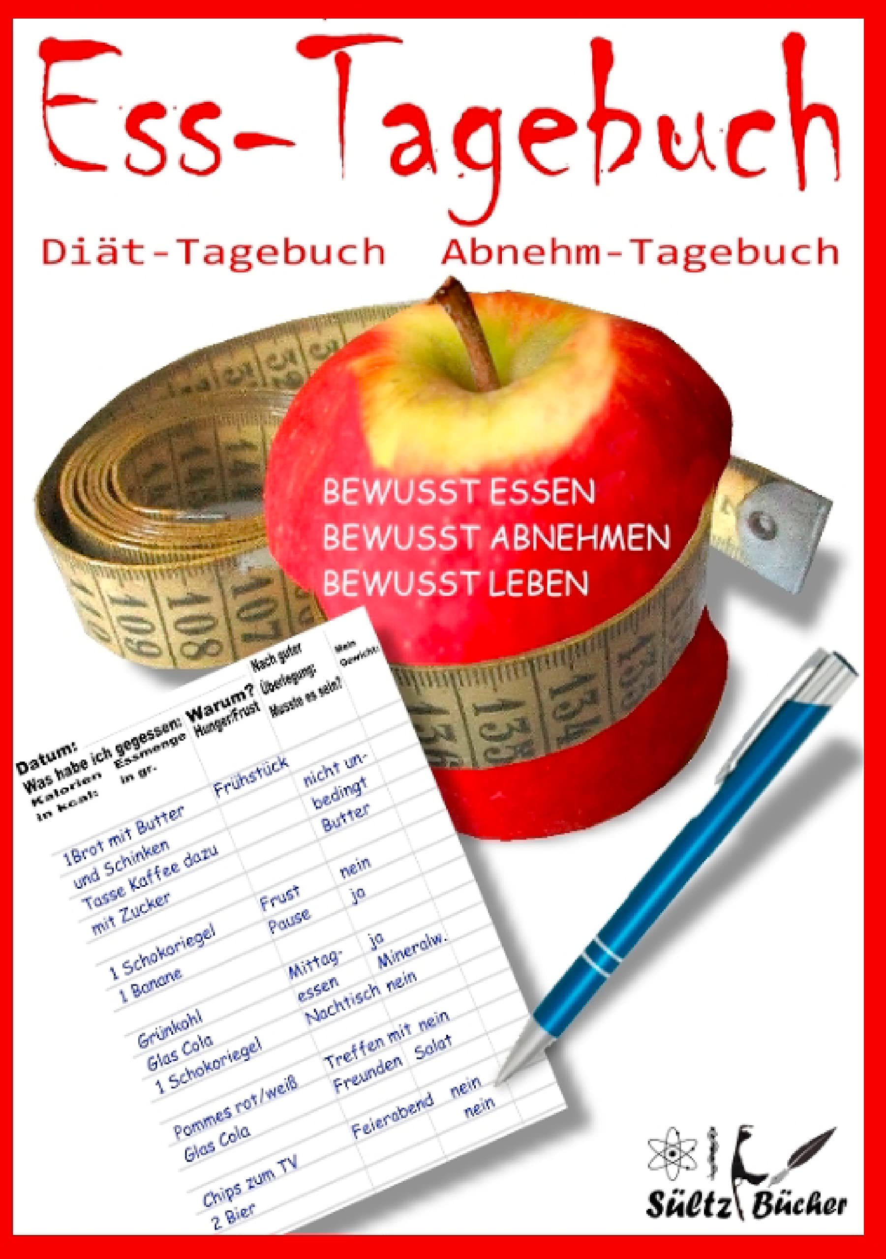 Ess-Tagebuch Diät-Tagebuch Abnehm-Tagebuch: Bewusst essen ... bewusst abnehmen ... bewusst leben Living & Furnishing