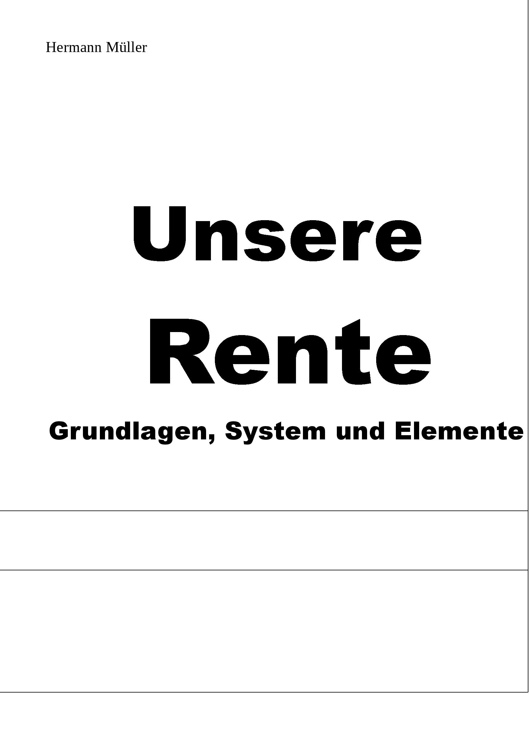 Product Image: Unsere Rente