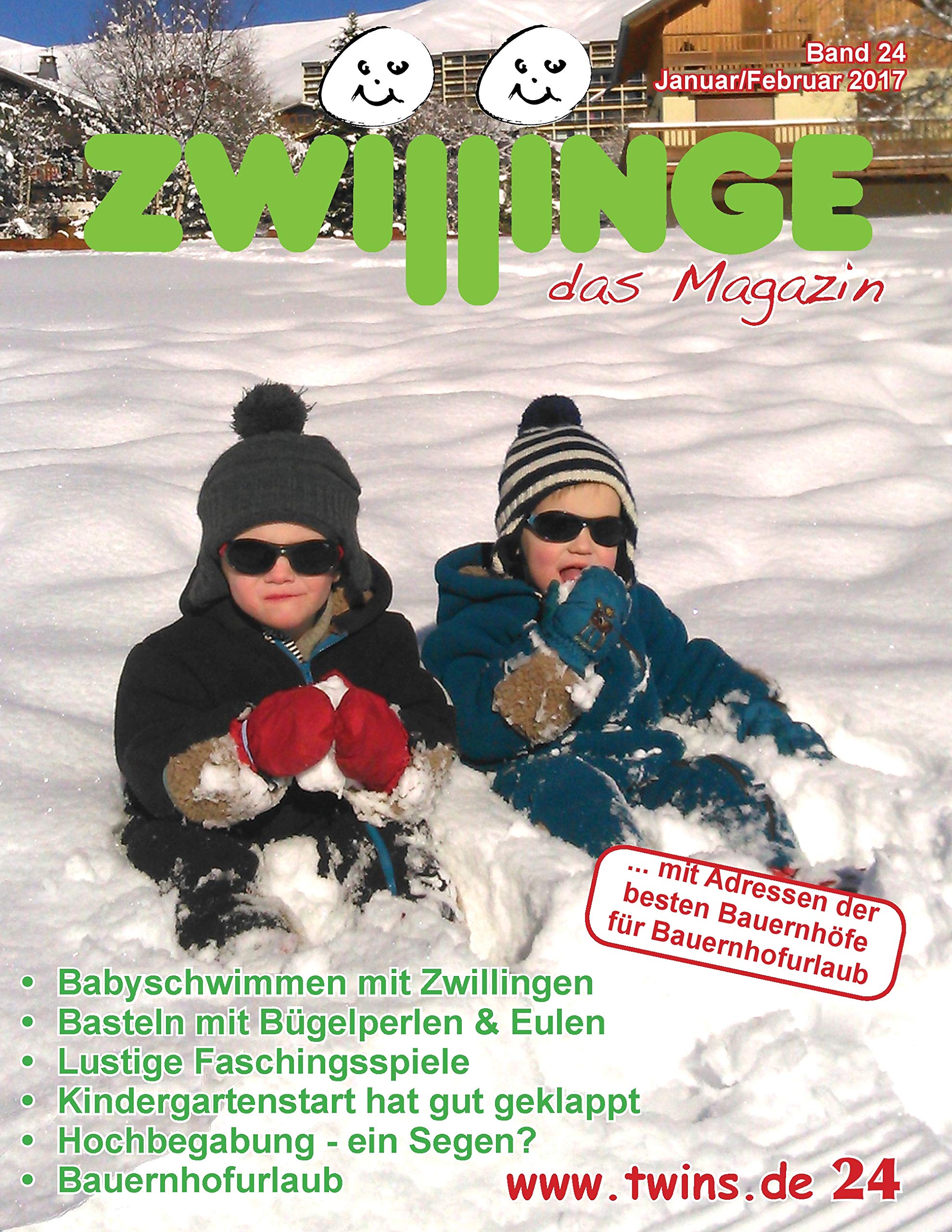 Zwillinge das Magazin Jan./Feb. 2017: Band 24 Parents & Children