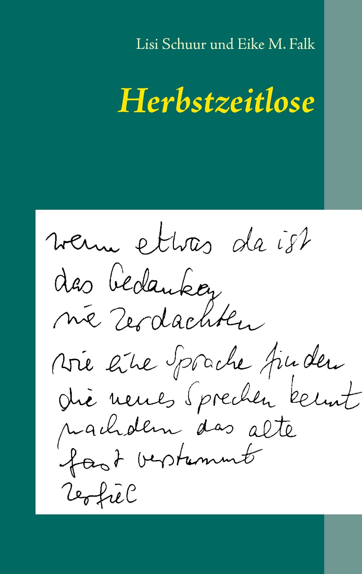 Herbstzeitlose Poetry
