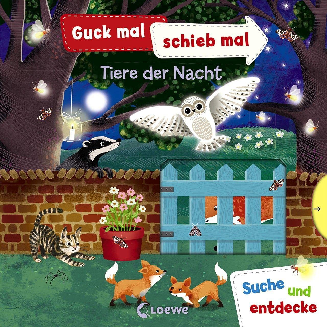 Guck mal, schieb mal! Suche und entdecke - Tiere der Nacht book