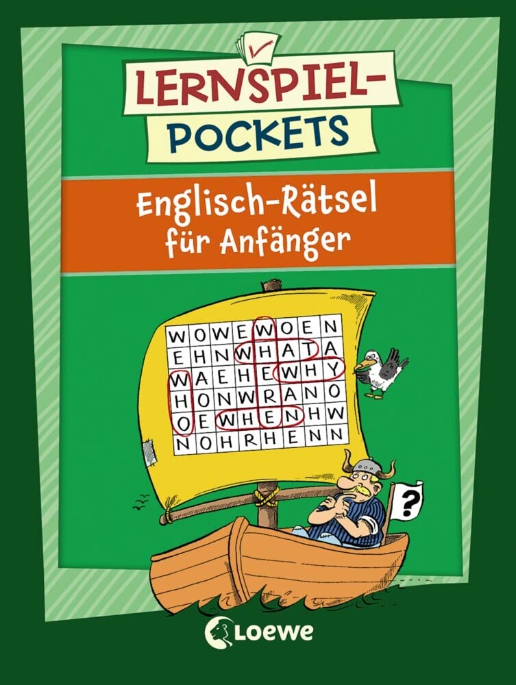 Lernspiel-Pockets - Englisch-Rätsel für Anfänger: Lernrätsel zum Englisch lernen für Kinder ab 7 Jahre Leisure, Home & Garden