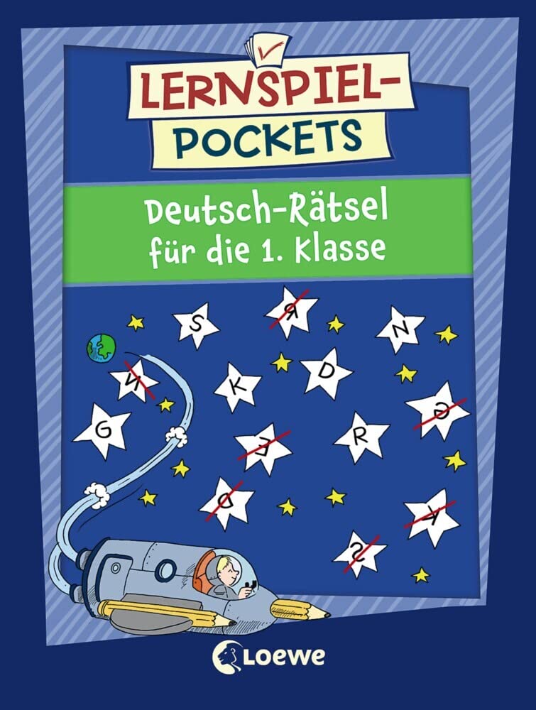 Lernspiel-Pockets - Deutsch-Rätsel für die 1. Klasse: Spielerisch Deutsch lernen für Kinder ab 6 Jahre Leisure, Home & Garden